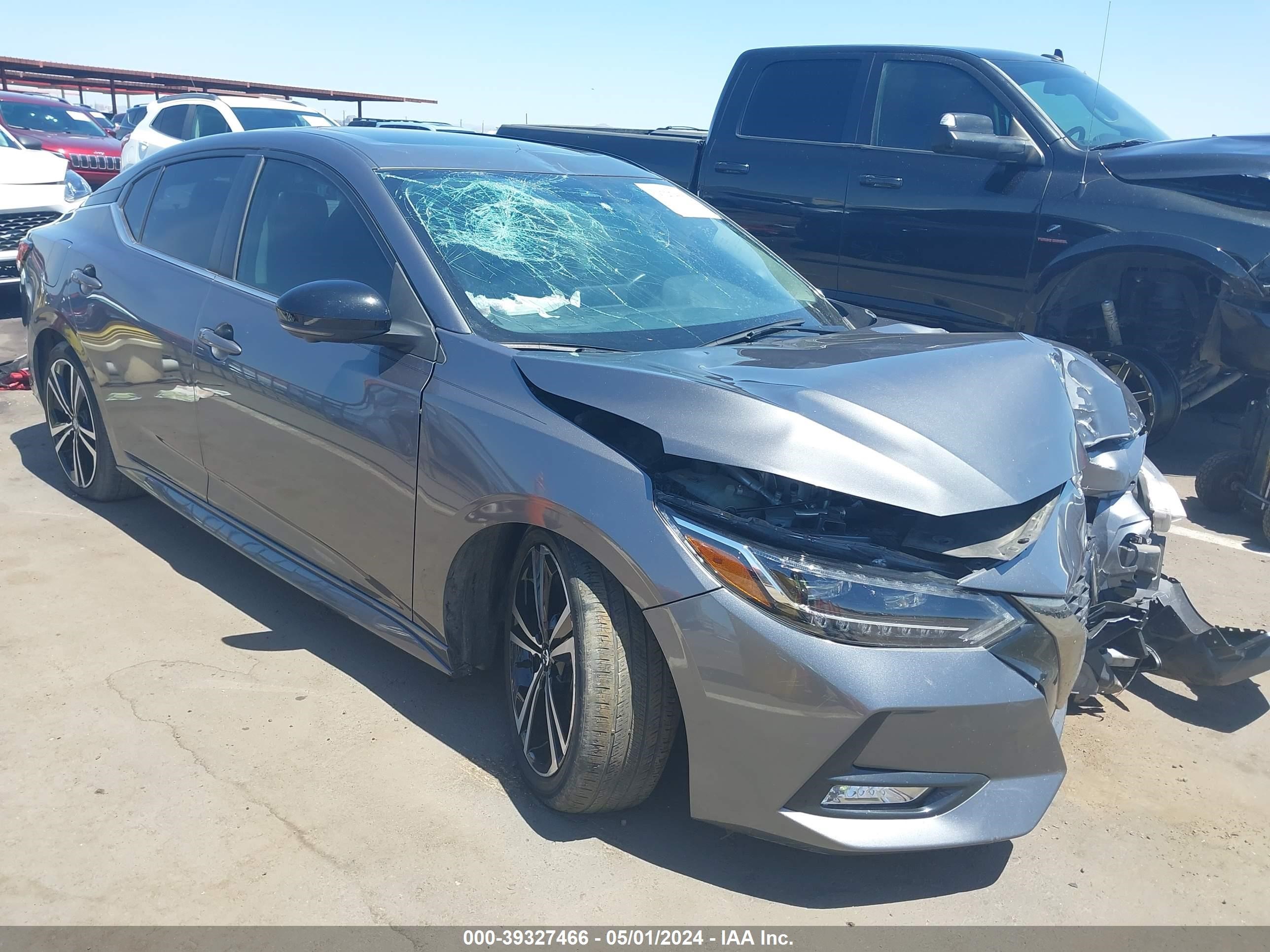 2022 Nissan Sentra Sr Xtronic Cvt vin: 3N1AB8DV9NY321649