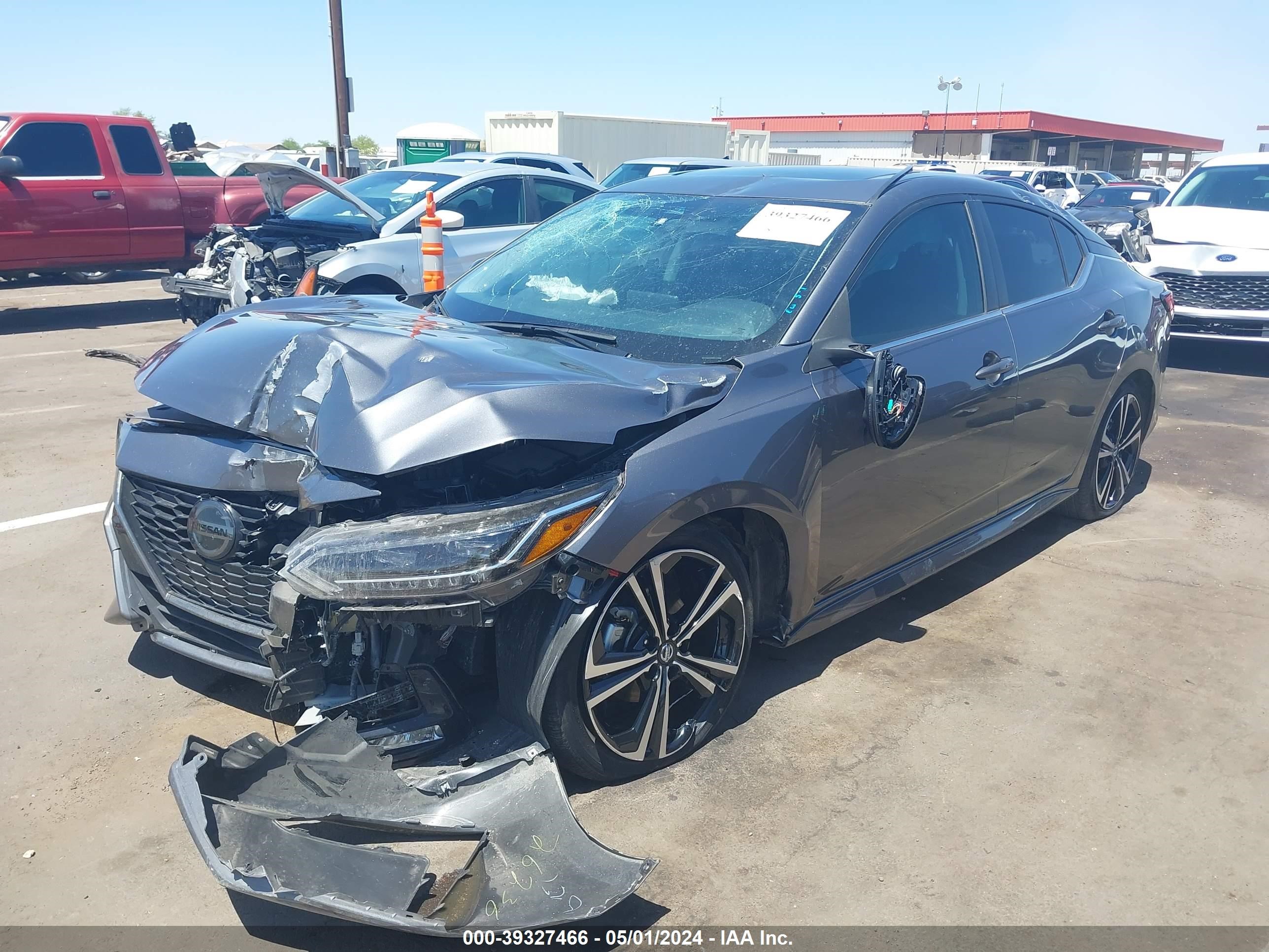 2022 Nissan Sentra Sr Xtronic Cvt vin: 3N1AB8DV9NY321649