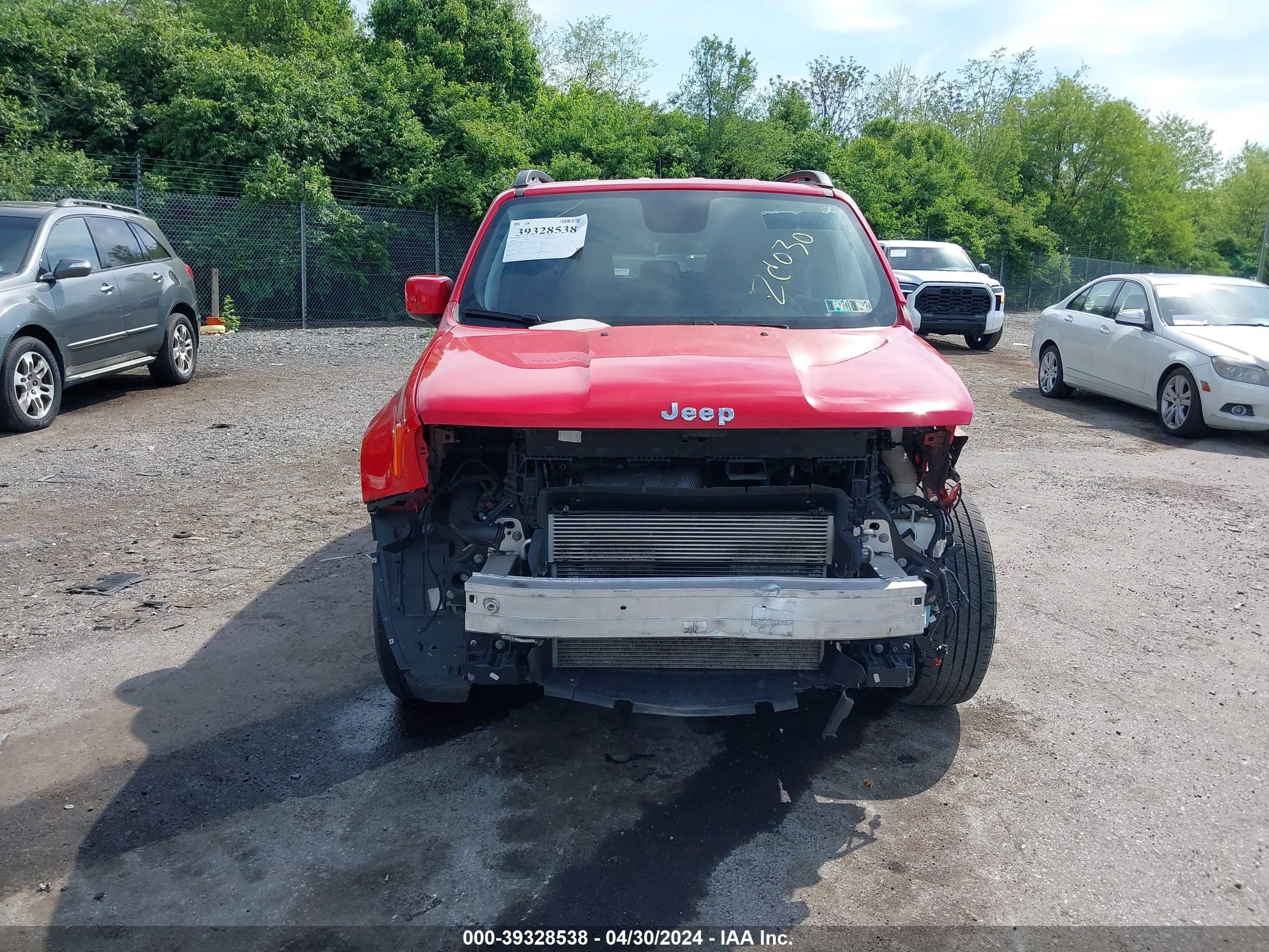 2020 Jeep Renegade Latitude Fwd vin: ZACNJABB5LPK92604