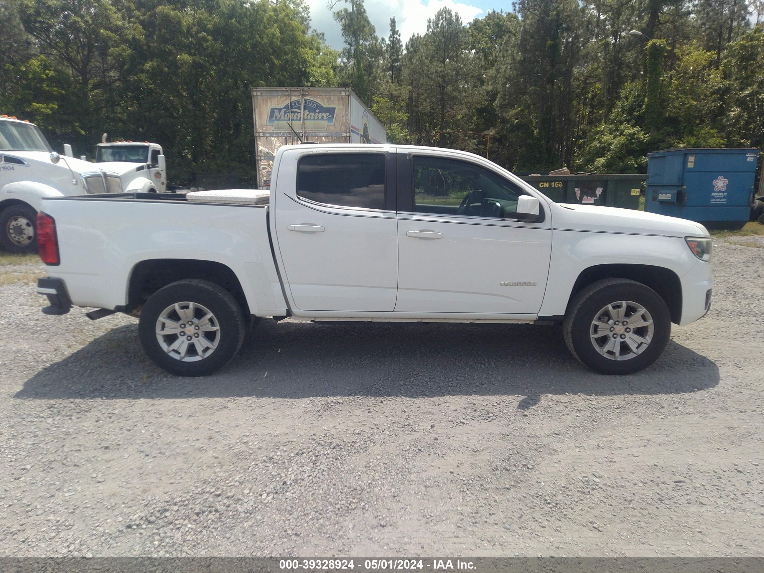 2018 Chevrolet Colorado Lt vin: 1GCGSCEN7J1140248