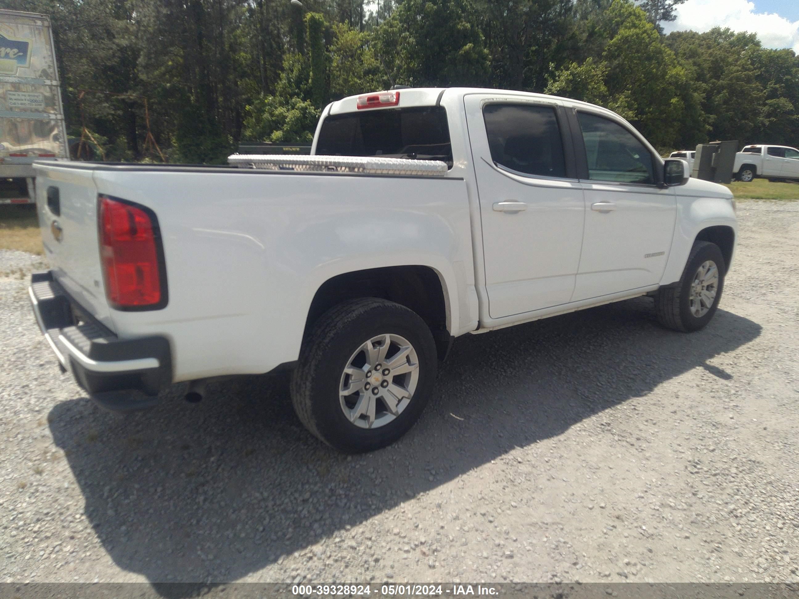 2018 Chevrolet Colorado Lt vin: 1GCGSCEN7J1140248