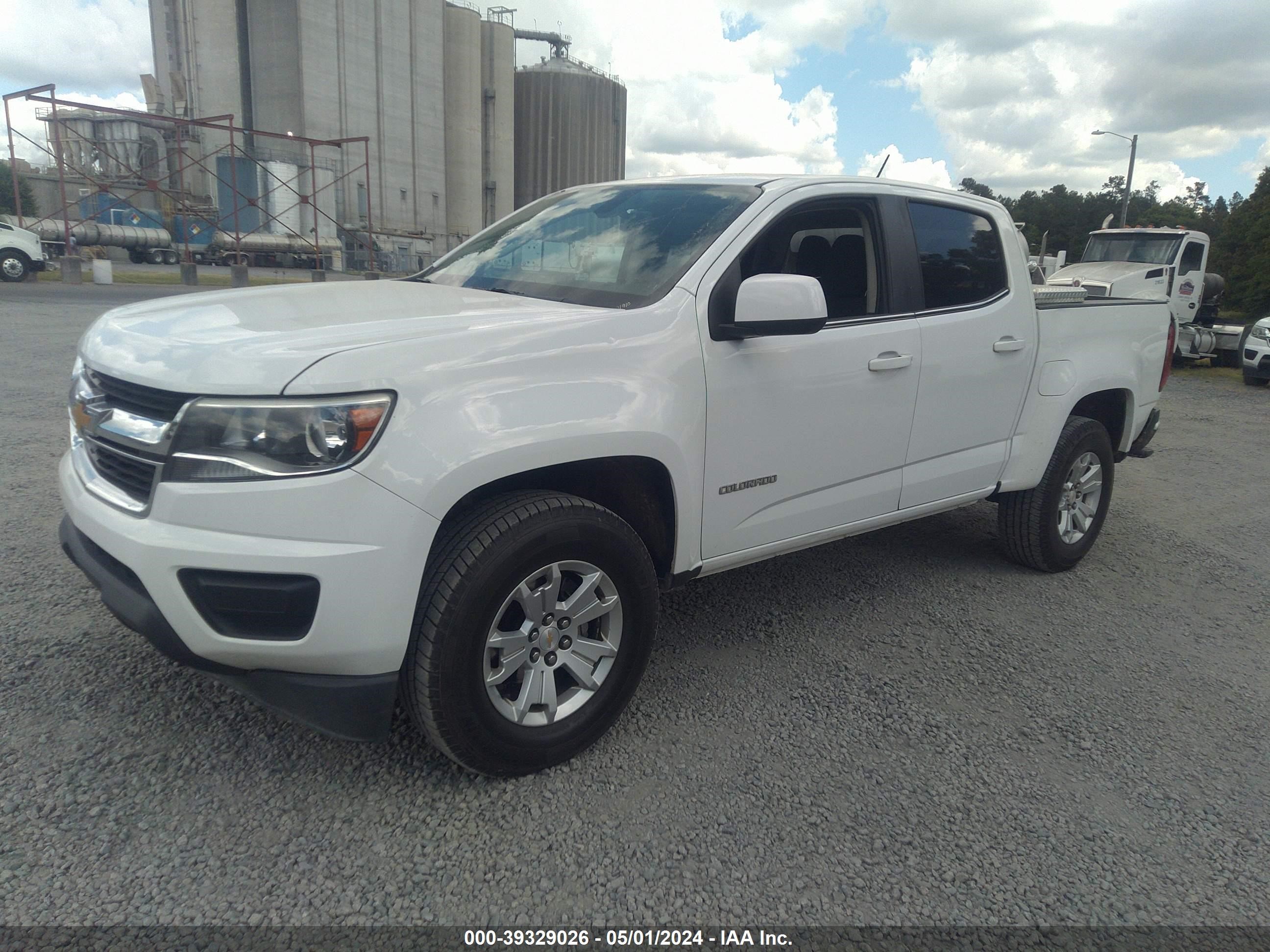 2019 Chevrolet Colorado Lt vin: 1GCGSCEN6K1105041