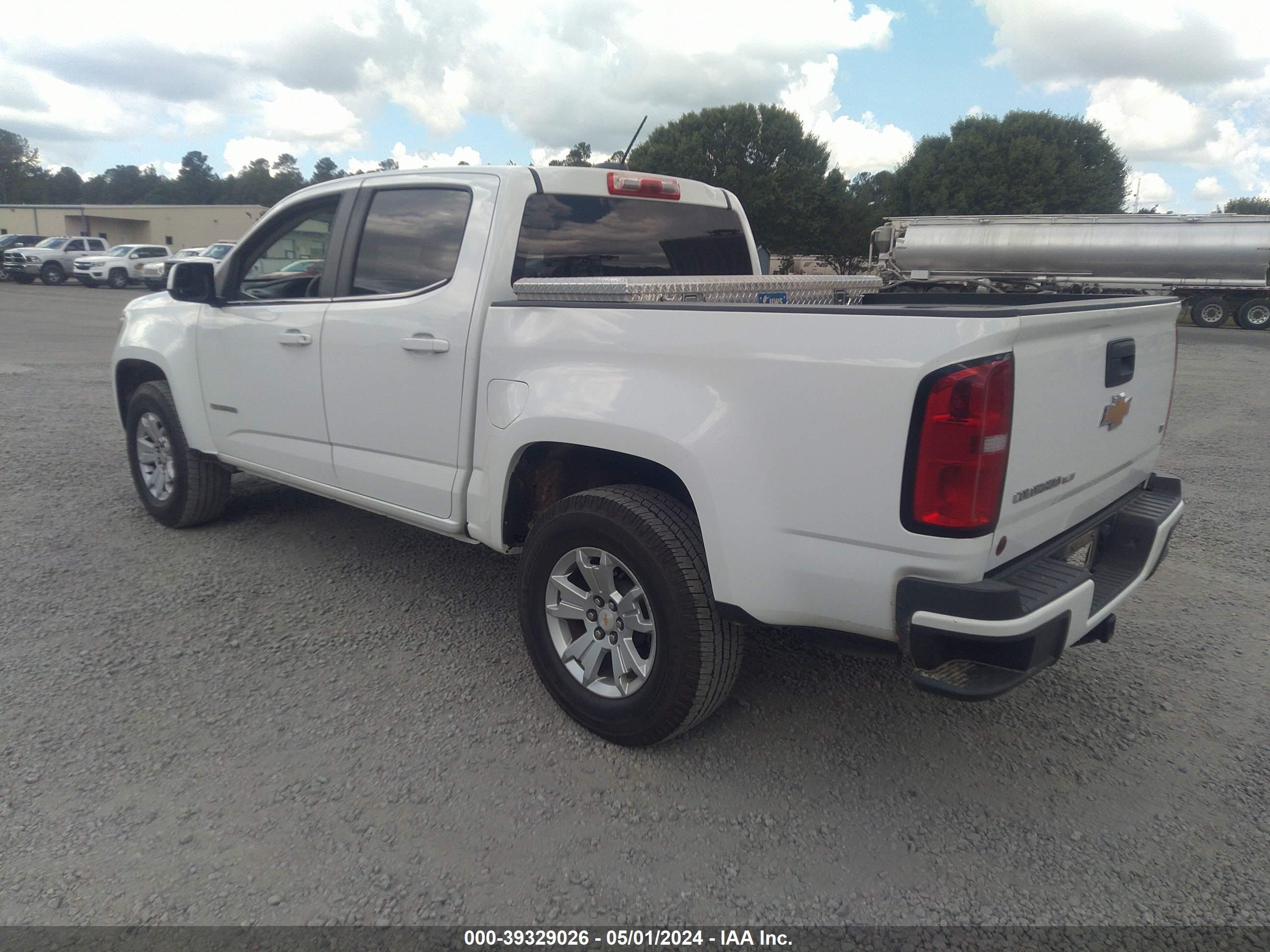 2019 Chevrolet Colorado Lt vin: 1GCGSCEN6K1105041