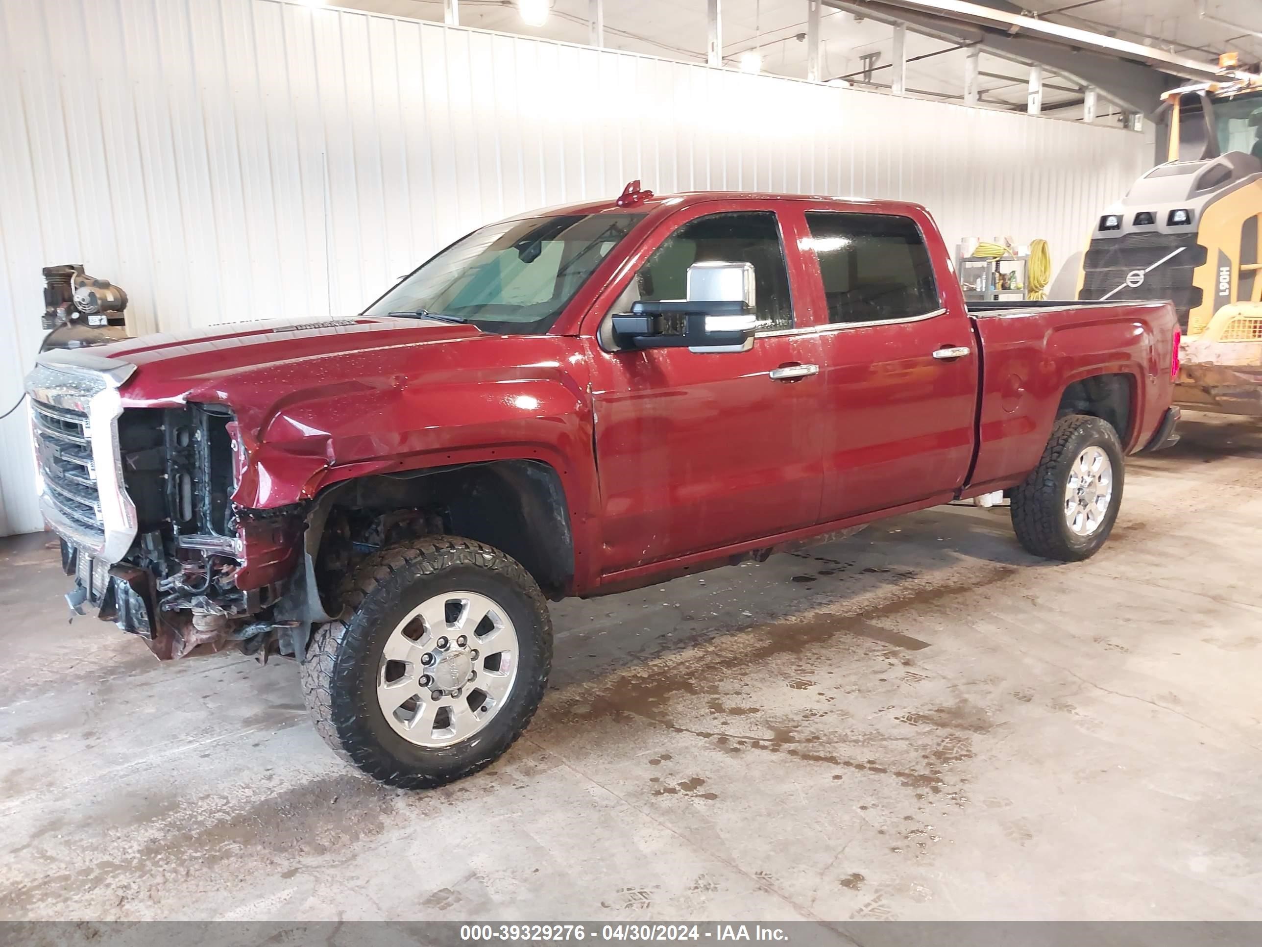 2015 GMC Sierra 2500Hd Denali vin: 1GT120E84FF533505