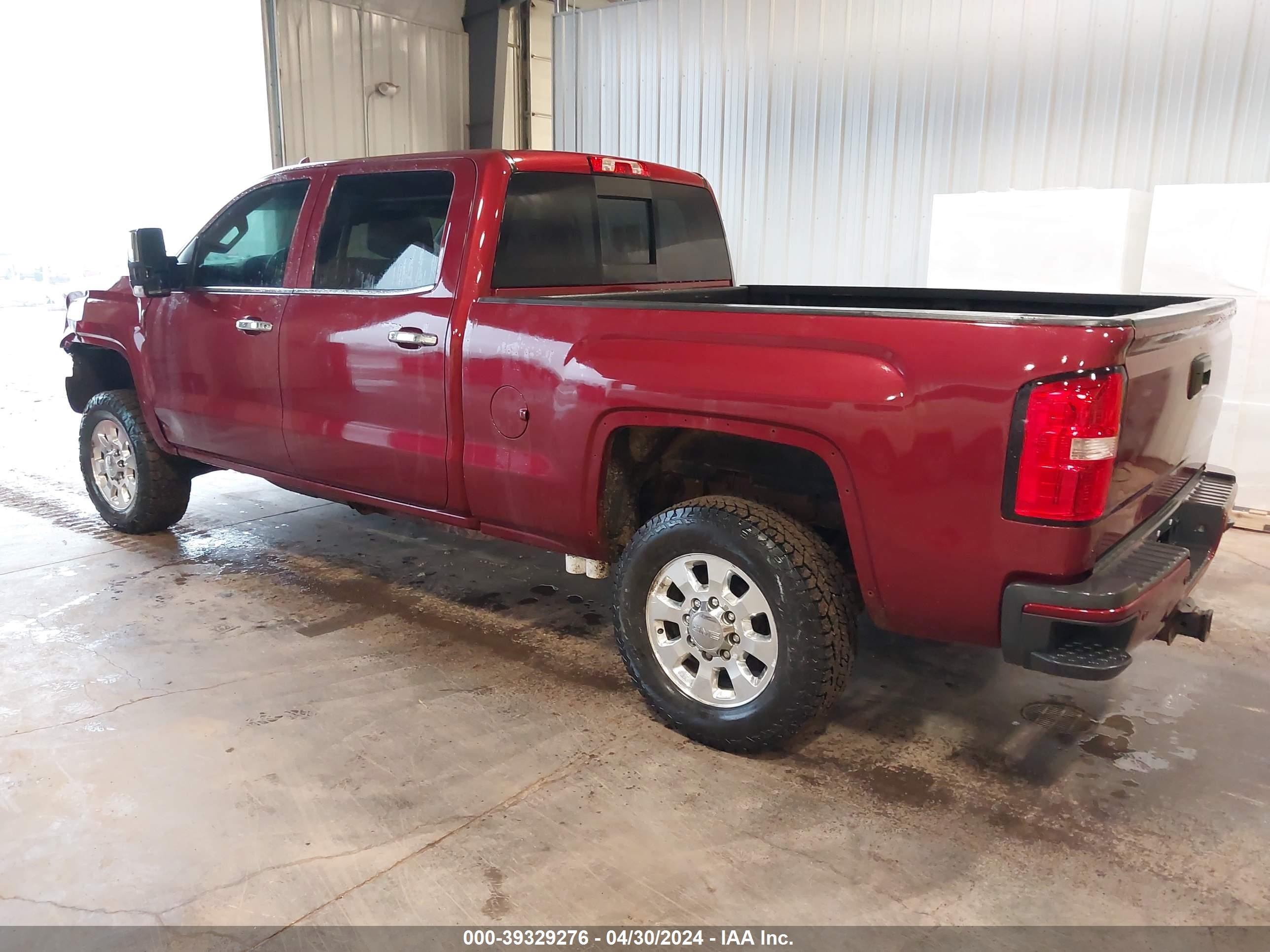 2015 GMC Sierra 2500Hd Denali vin: 1GT120E84FF533505