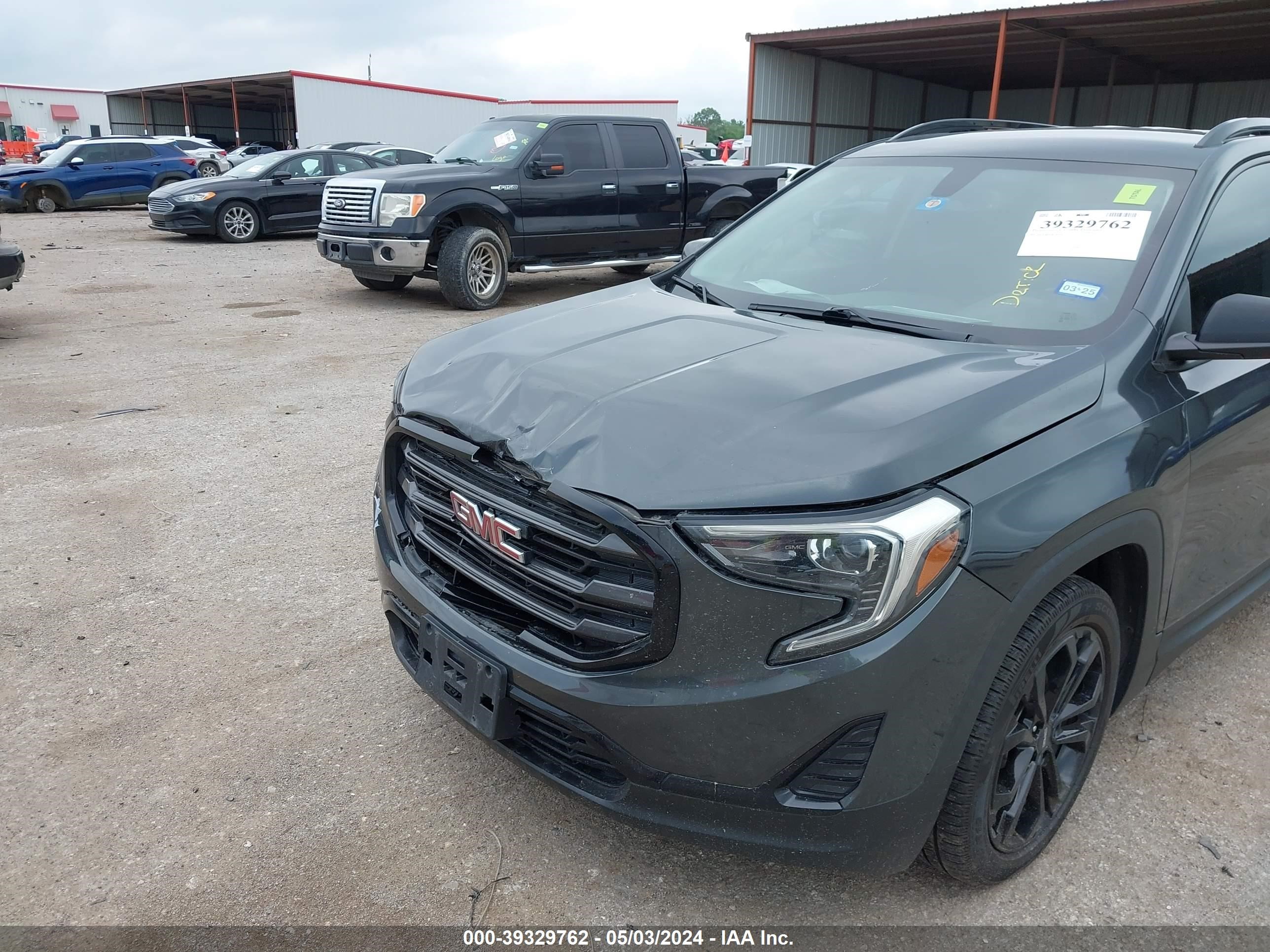 2019 GMC Terrain Sle vin: 3GKALMEV2KL261535