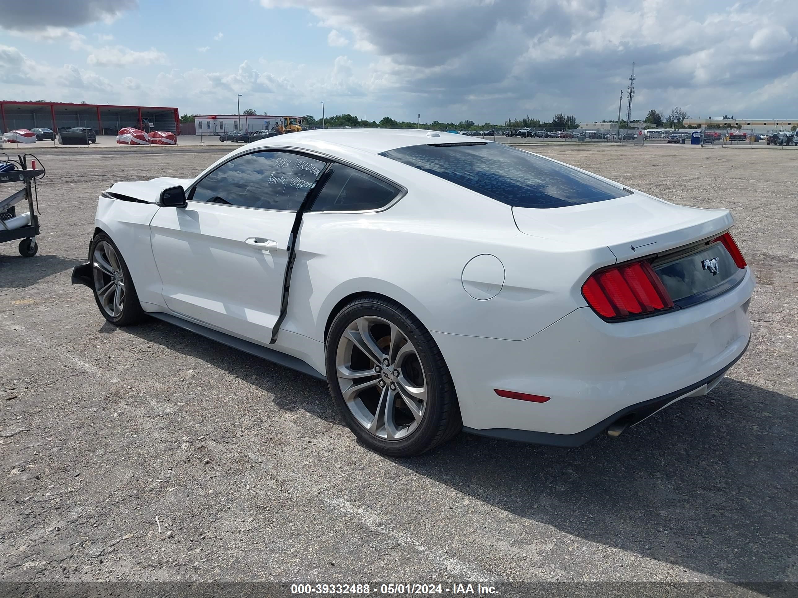 2017 Ford Mustang Ecoboost vin: 1FA6P8TH6H5358794