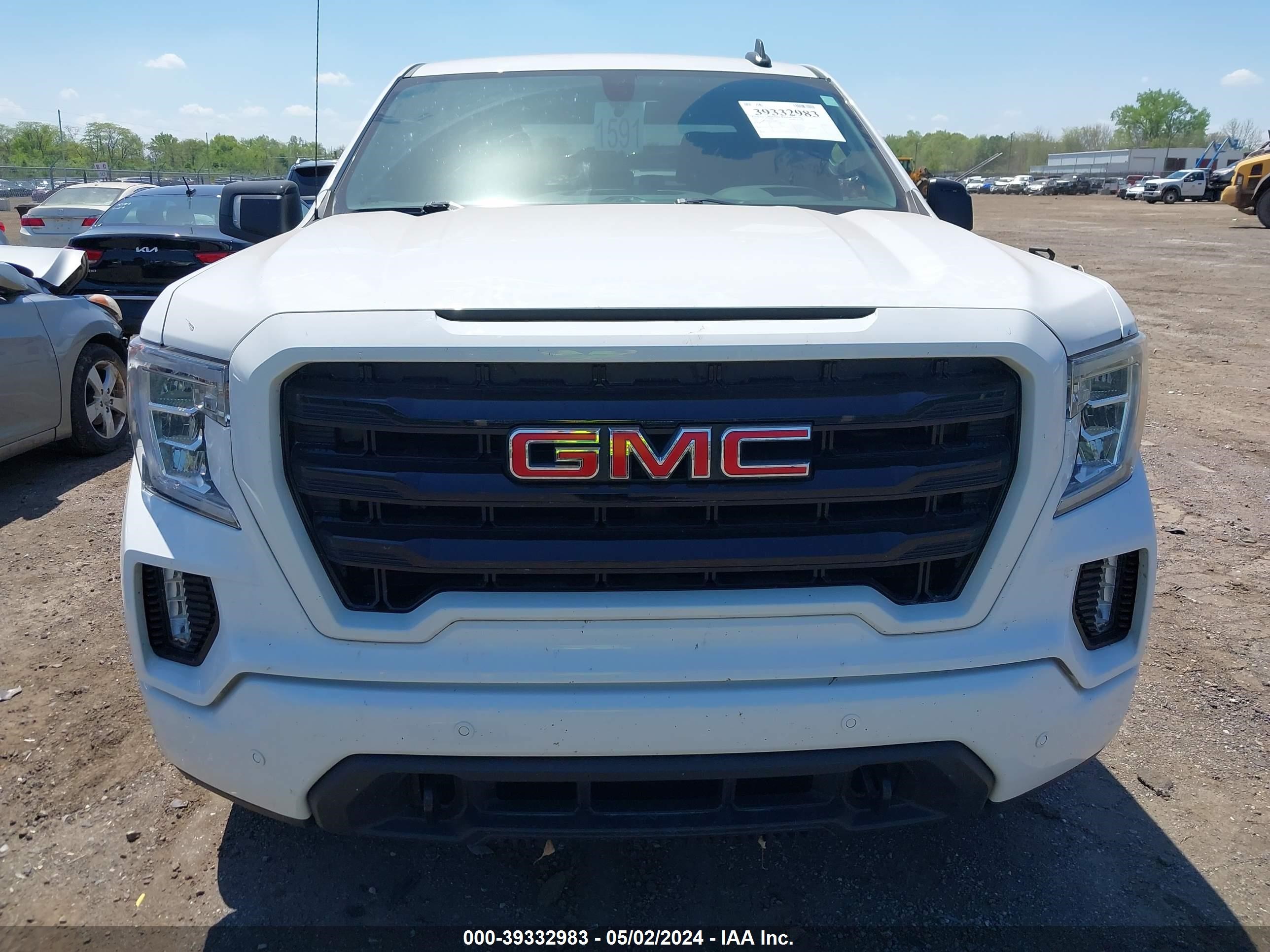 2021 GMC Sierra 1500 4Wd Short Box Elevation vin: 3GTP9CEK4MG118912