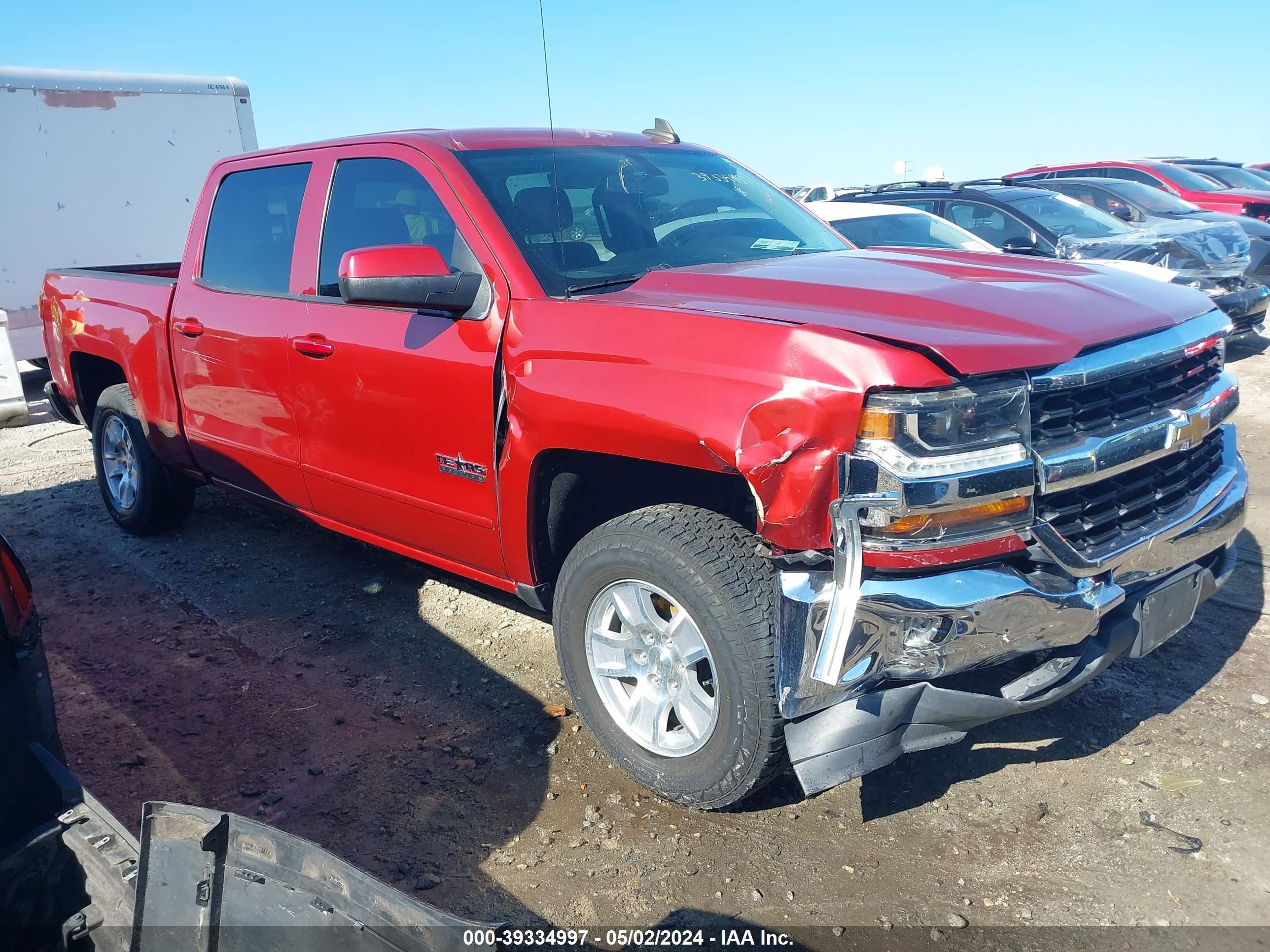 2018 Chevrolet Silverado 1500 1Lt vin: 3GCPCREH8JG283737