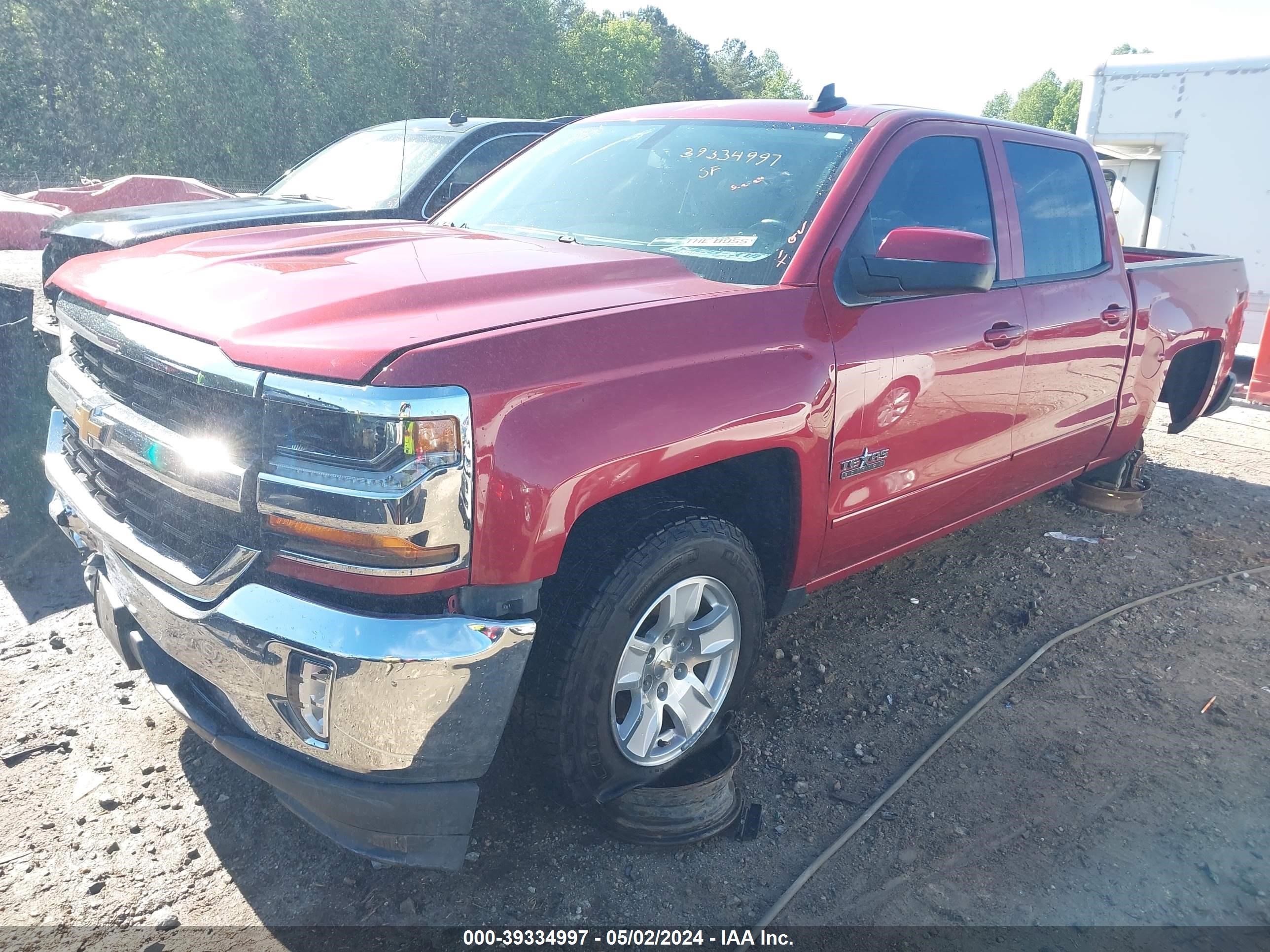 2018 Chevrolet Silverado 1500 1Lt vin: 3GCPCREH8JG283737