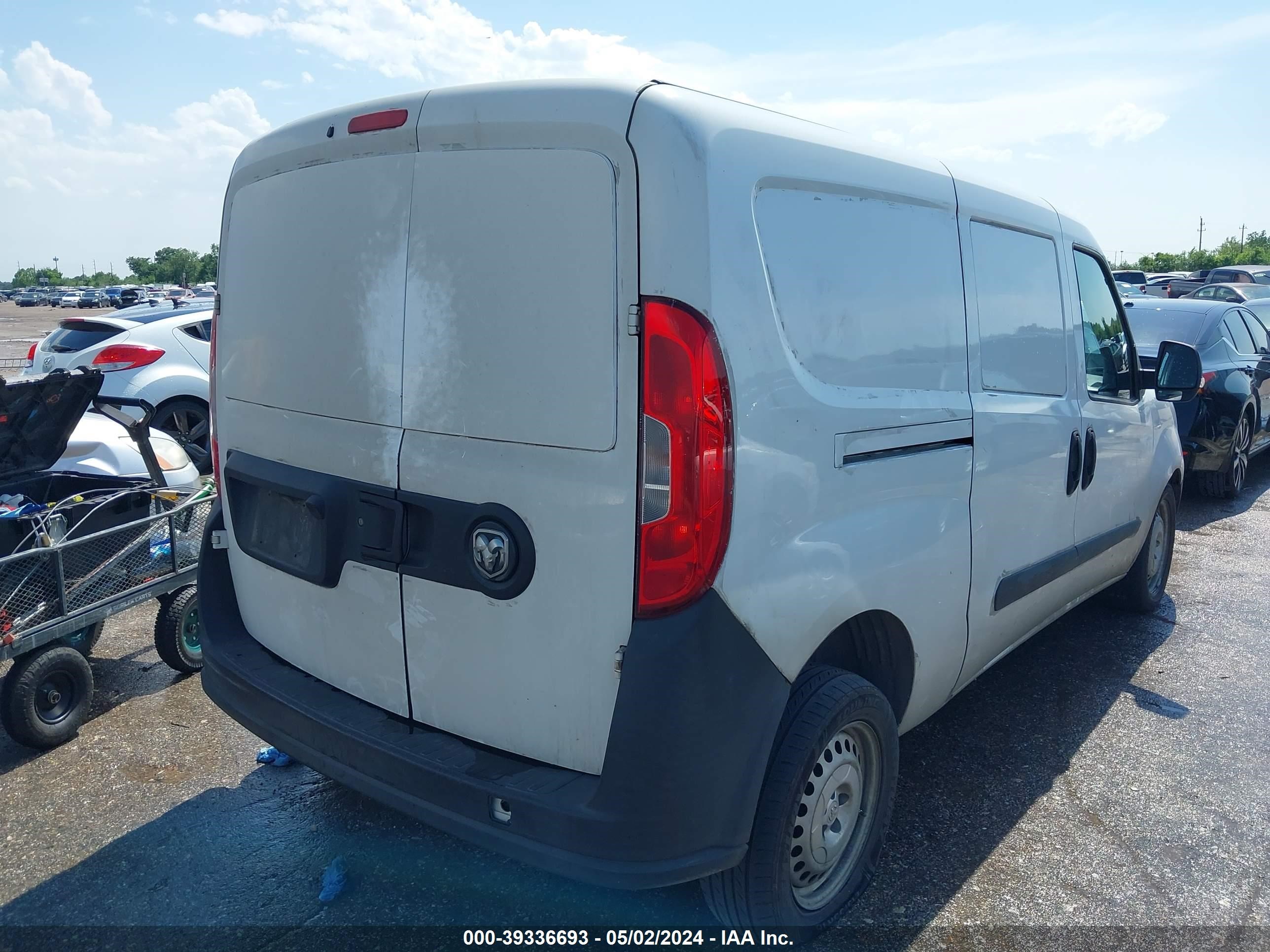 2016 Ram Promaster City Tradesman vin: ZFBERFAT3G6C55388