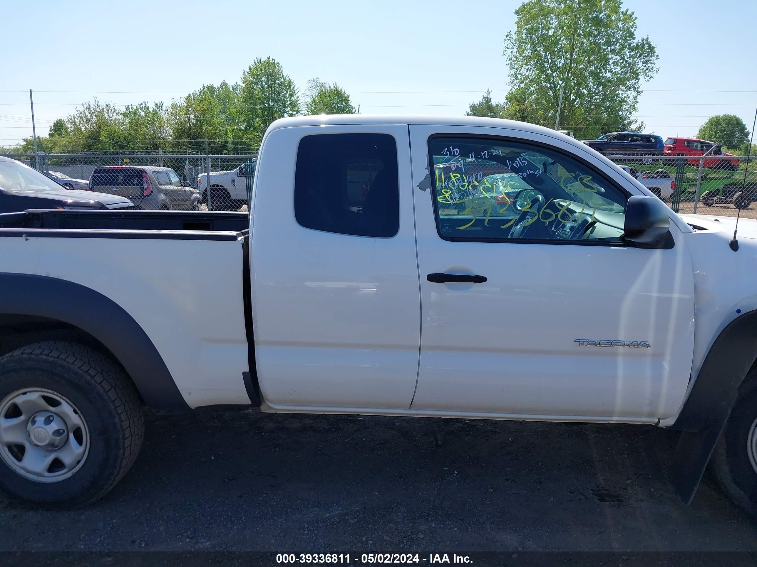 2012 Toyota Tacoma Base V6 vin: 5TFUU4ENXCX040499