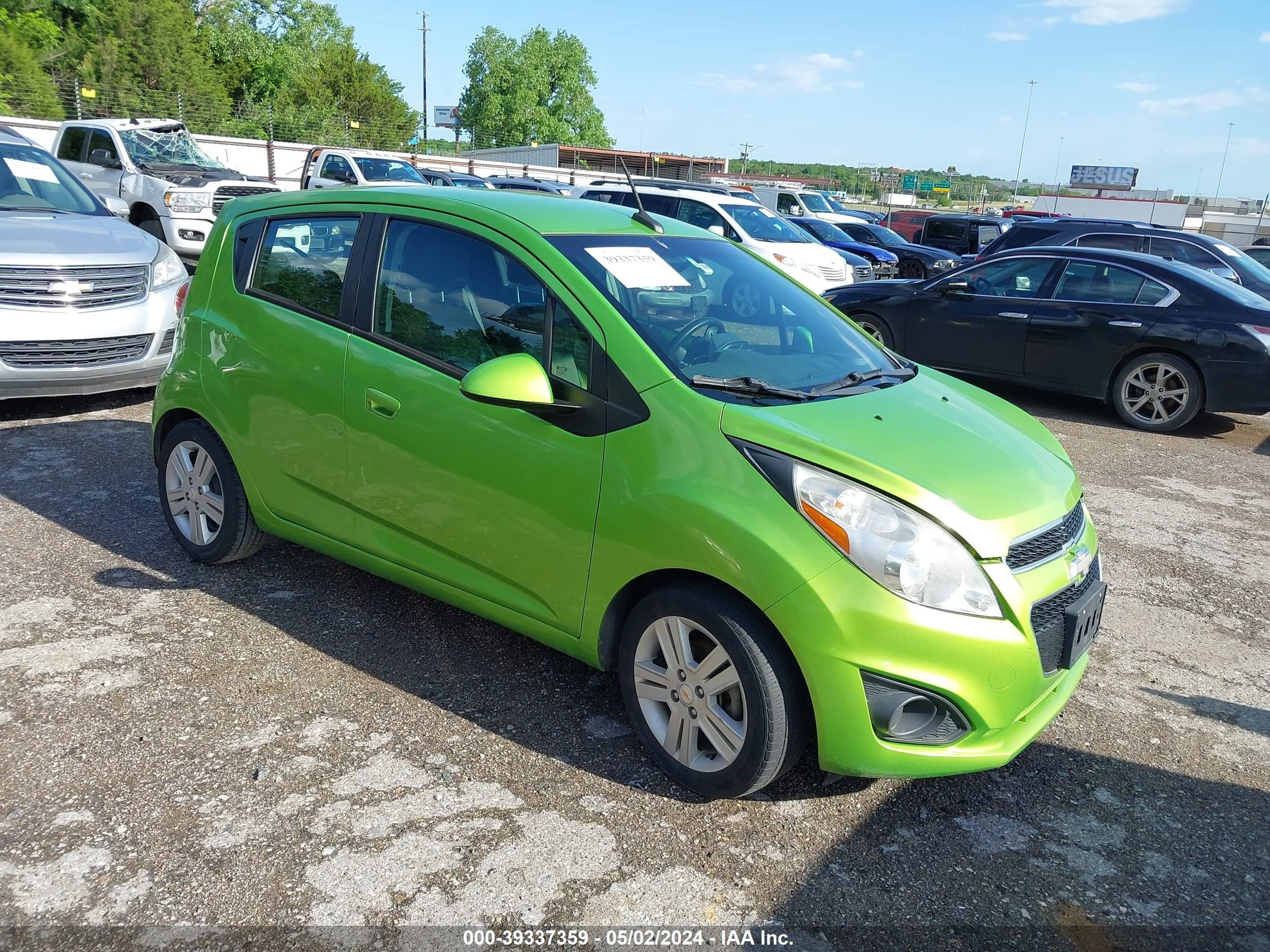 2014 Chevrolet Spark 1Lt Auto vin: KL8CD6S9XEC498805