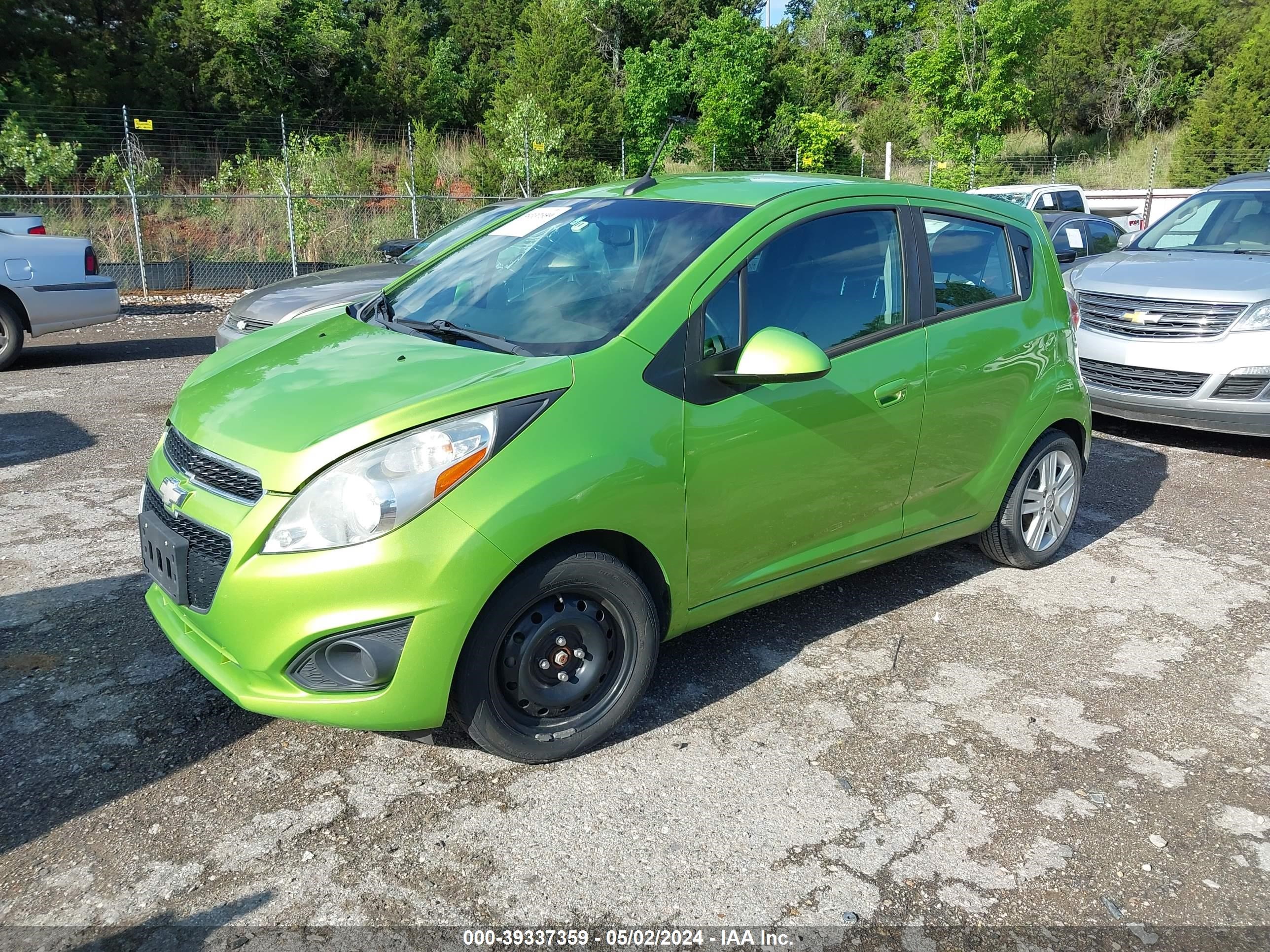 2014 Chevrolet Spark 1Lt Auto vin: KL8CD6S9XEC498805