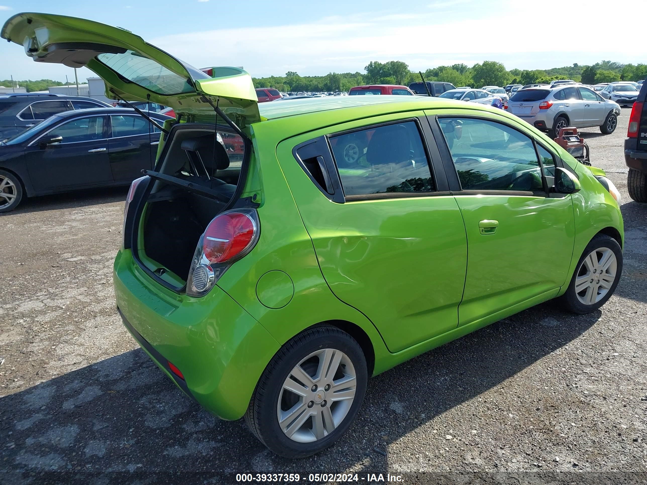 2014 Chevrolet Spark 1Lt Auto vin: KL8CD6S9XEC498805