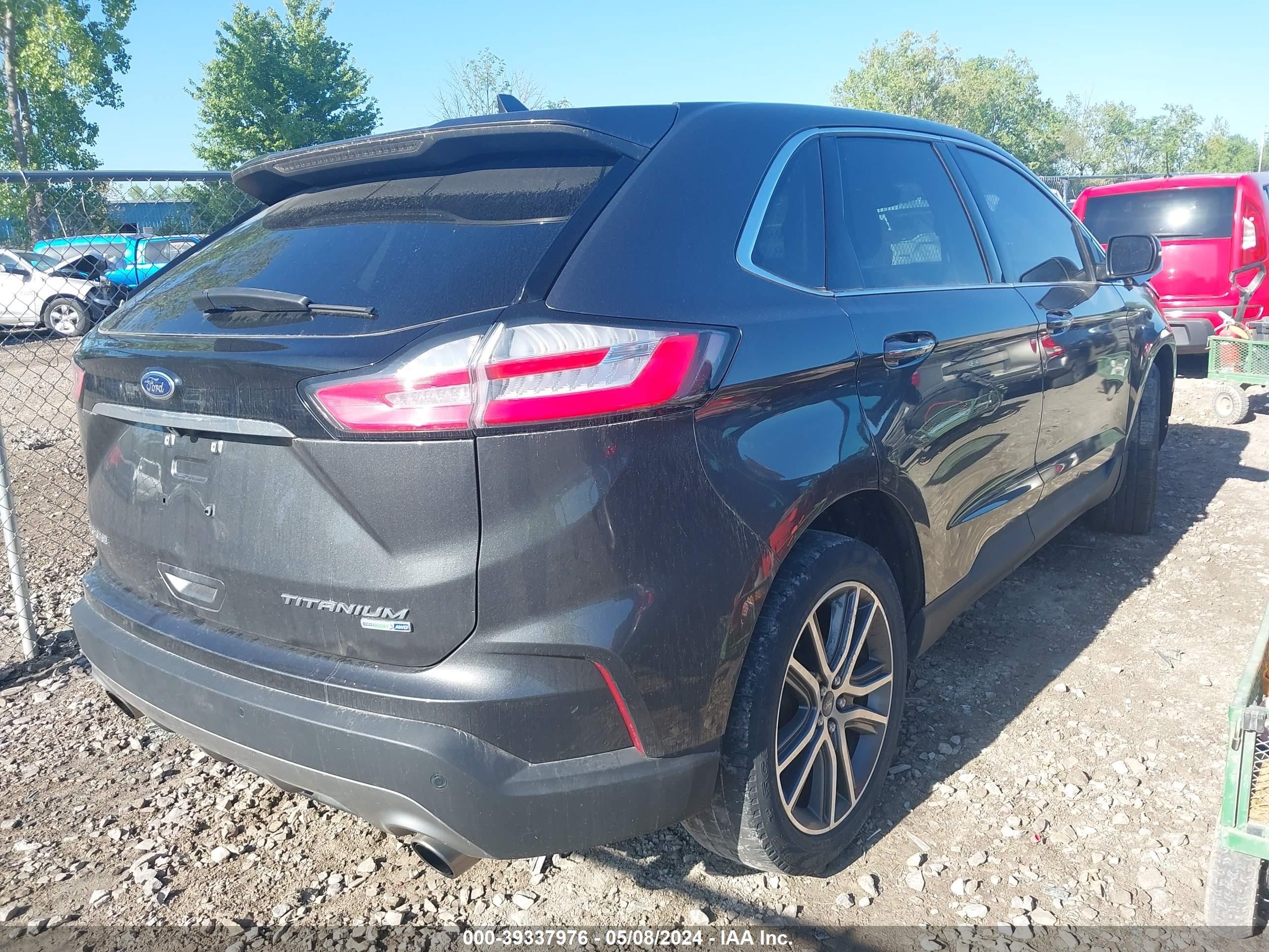 2019 Ford Edge Titanium vin: 2FMPK4K93KBB64805