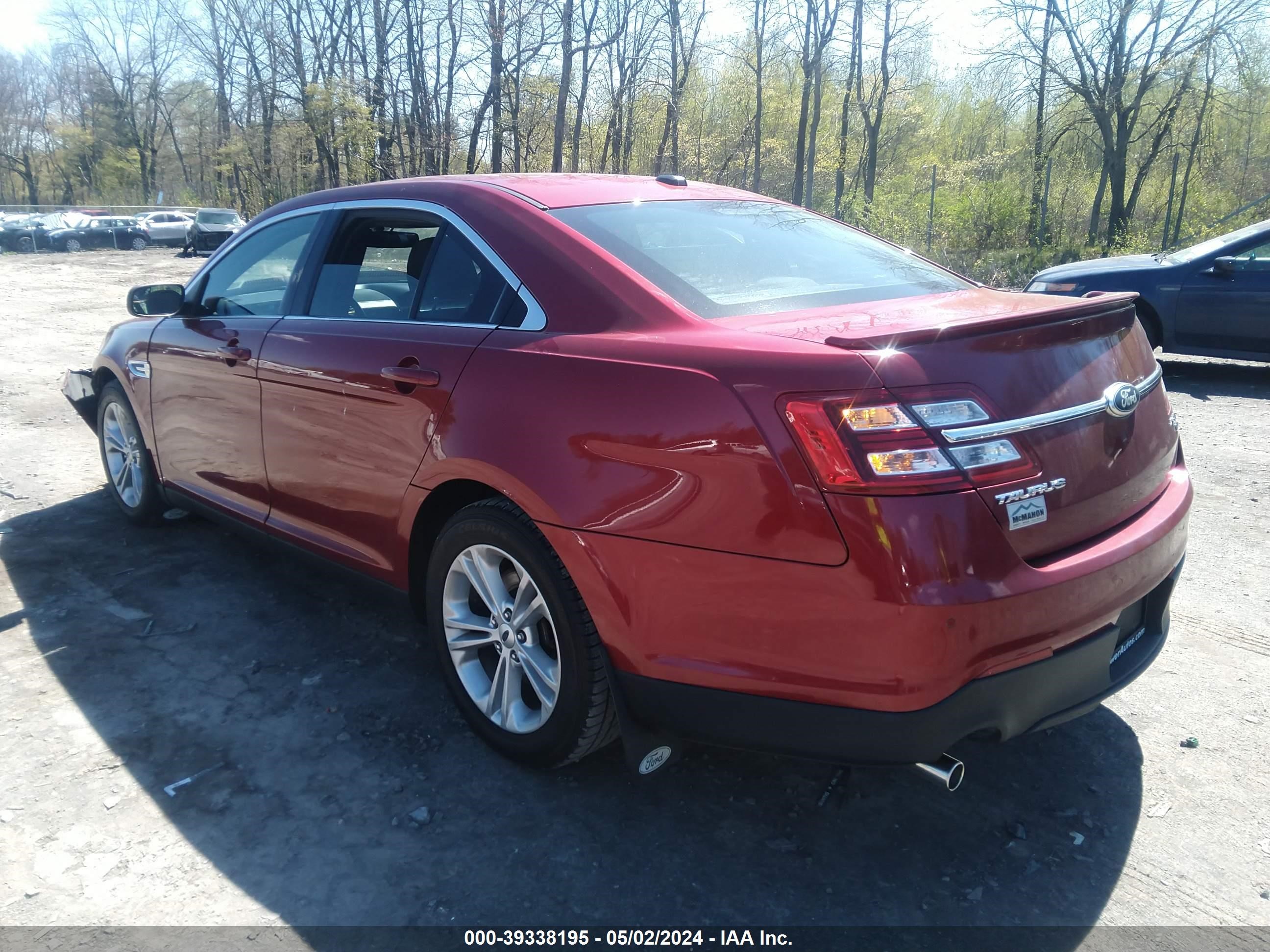 2013 Ford Taurus Sel vin: 1FAHP2H87DG165616