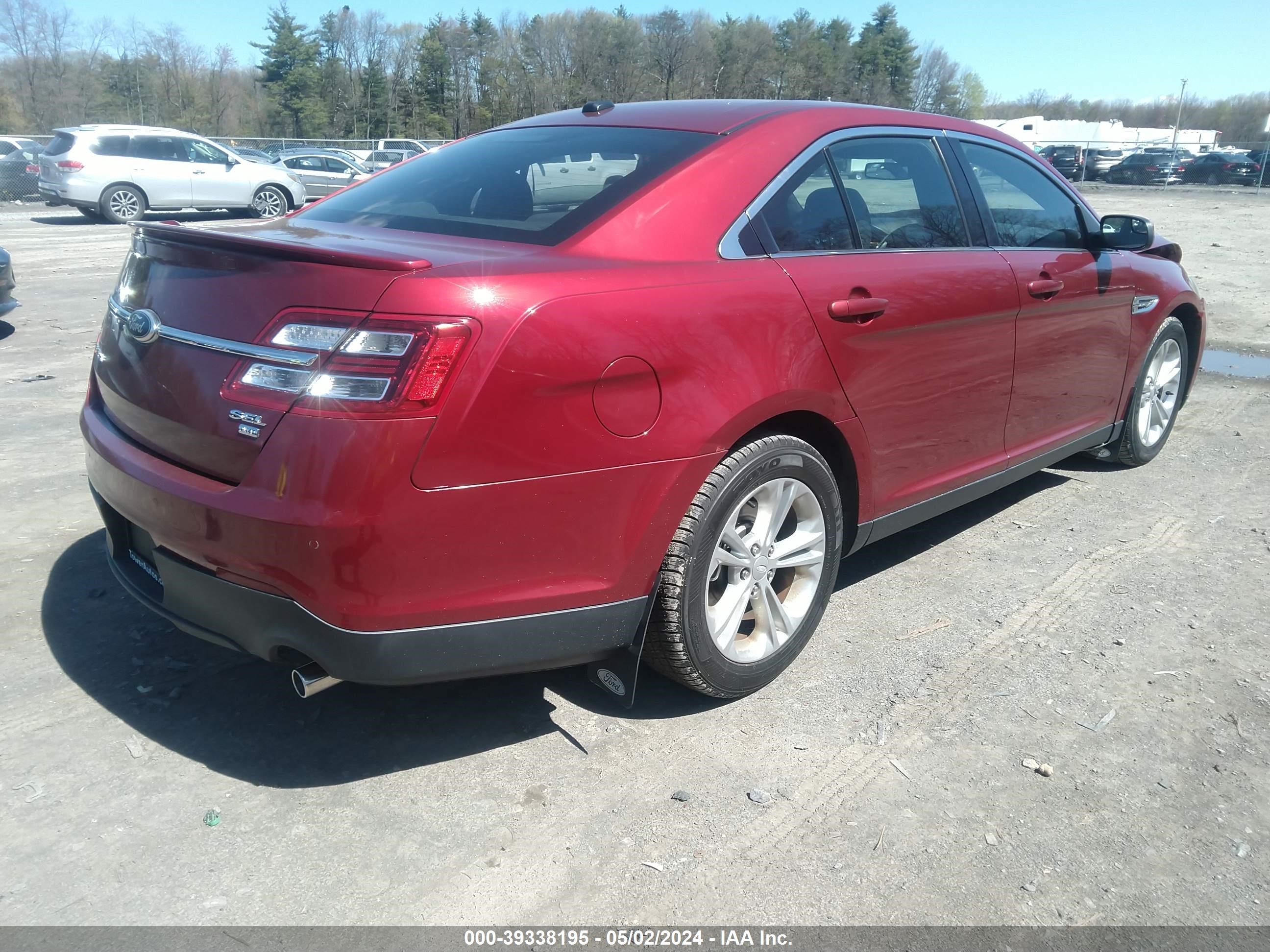 2013 Ford Taurus Sel vin: 1FAHP2H87DG165616