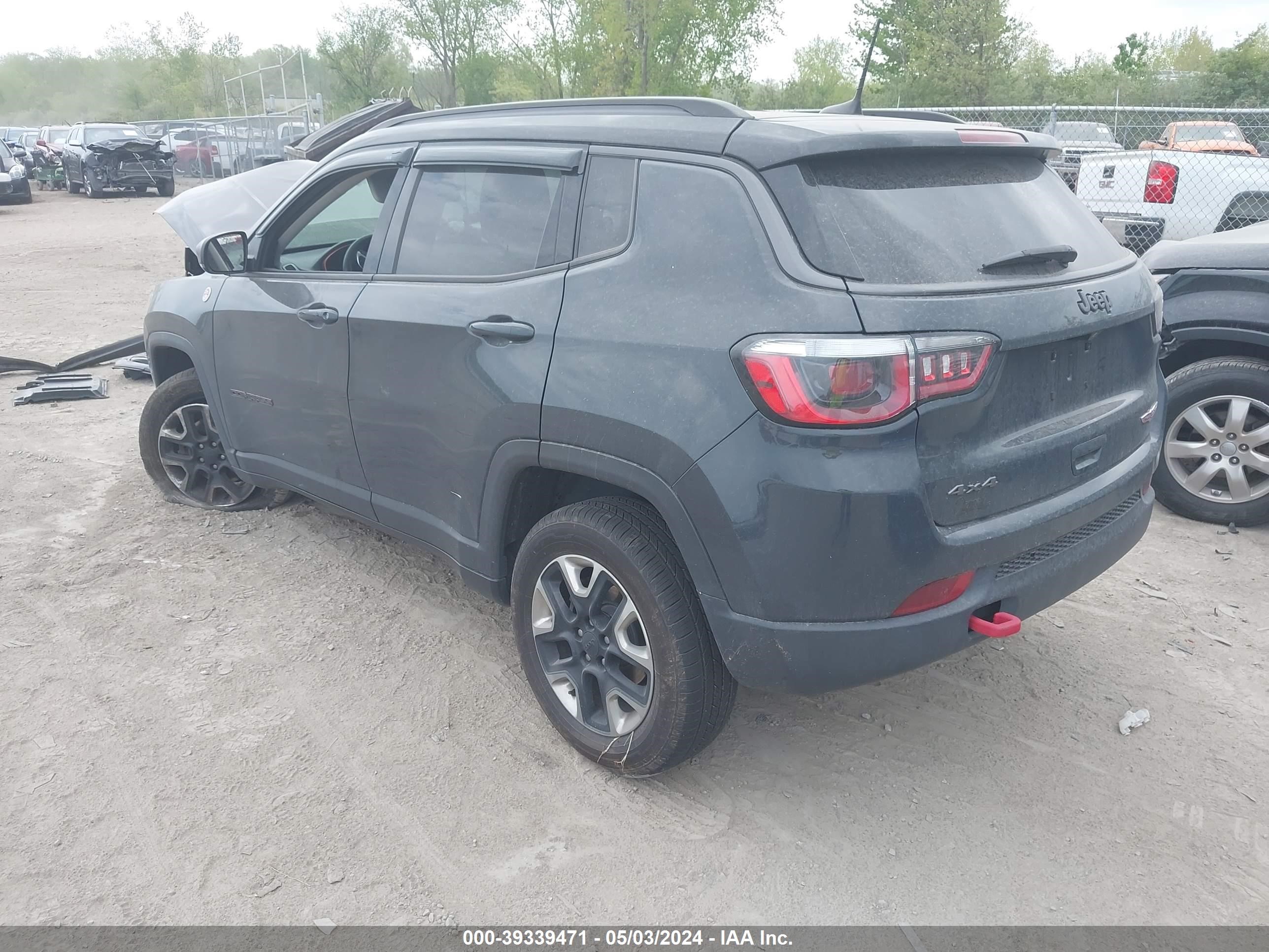 2018 Jeep Compass Trailhawk 4X4 vin: 3C4NJDDB5JT259187