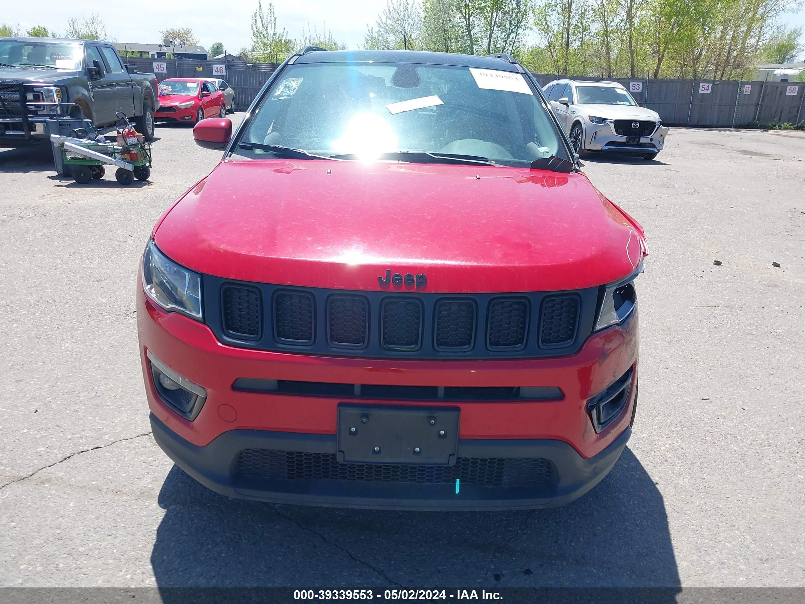 2021 Jeep Compass Altitude 4X4 vin: 3C4NJDBB1MT586404