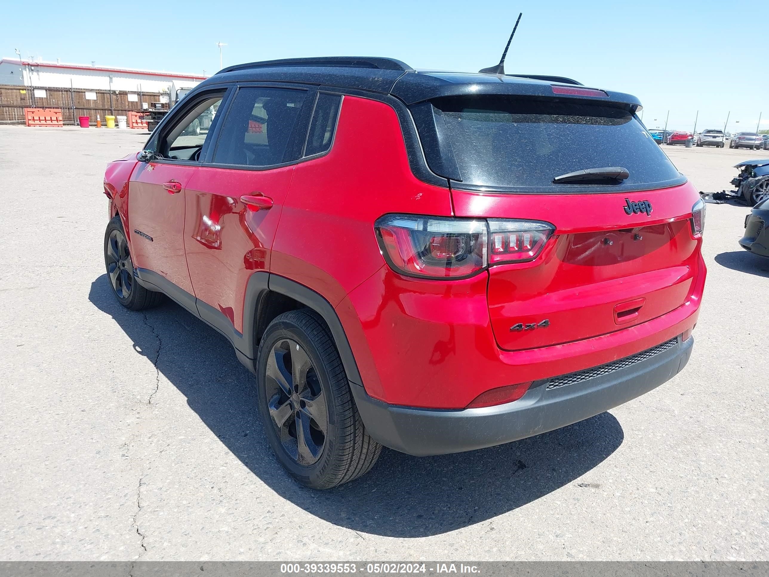 2021 Jeep Compass Altitude 4X4 vin: 3C4NJDBB1MT586404