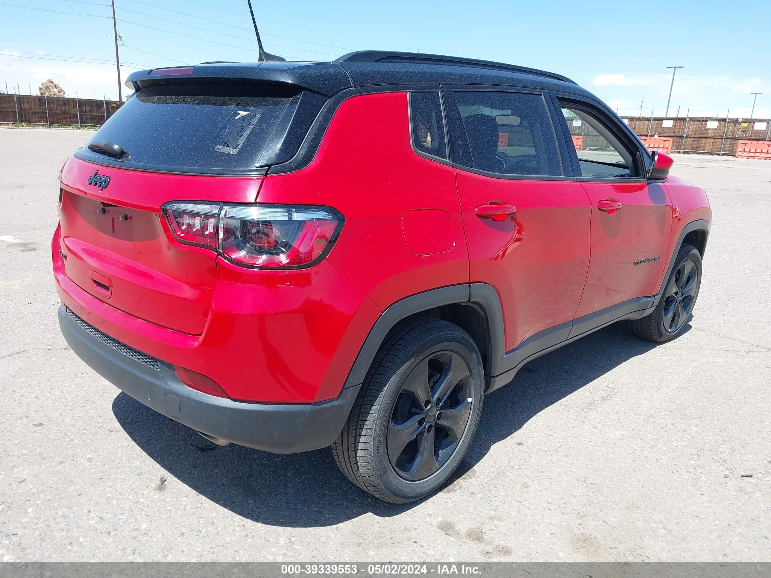 2021 Jeep Compass Altitude 4X4 vin: 3C4NJDBB1MT586404