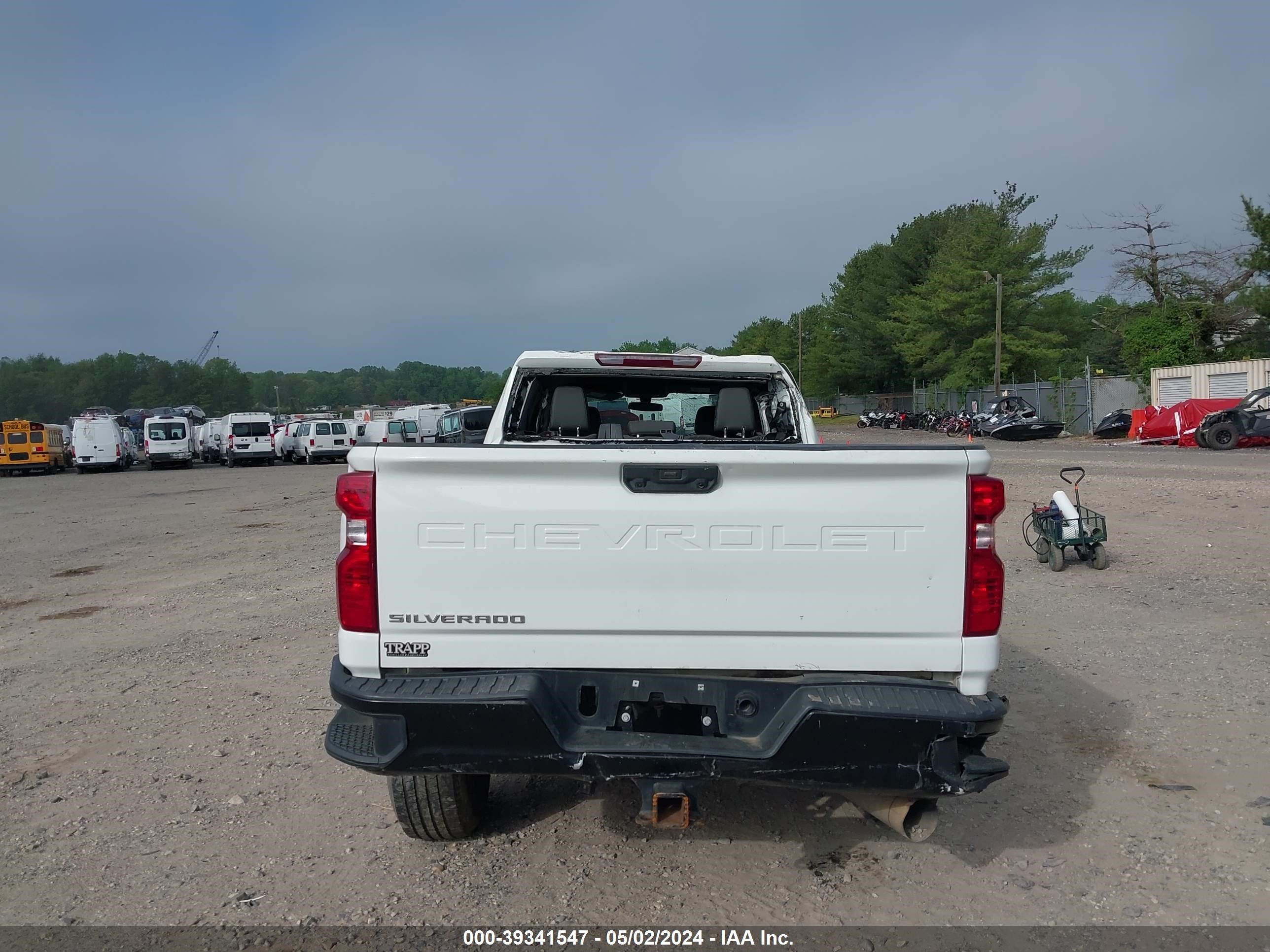 2021 Chevrolet Silverado 2500Hd 4Wd Long Bed Wt vin: 1GC1YLEYXMF112188