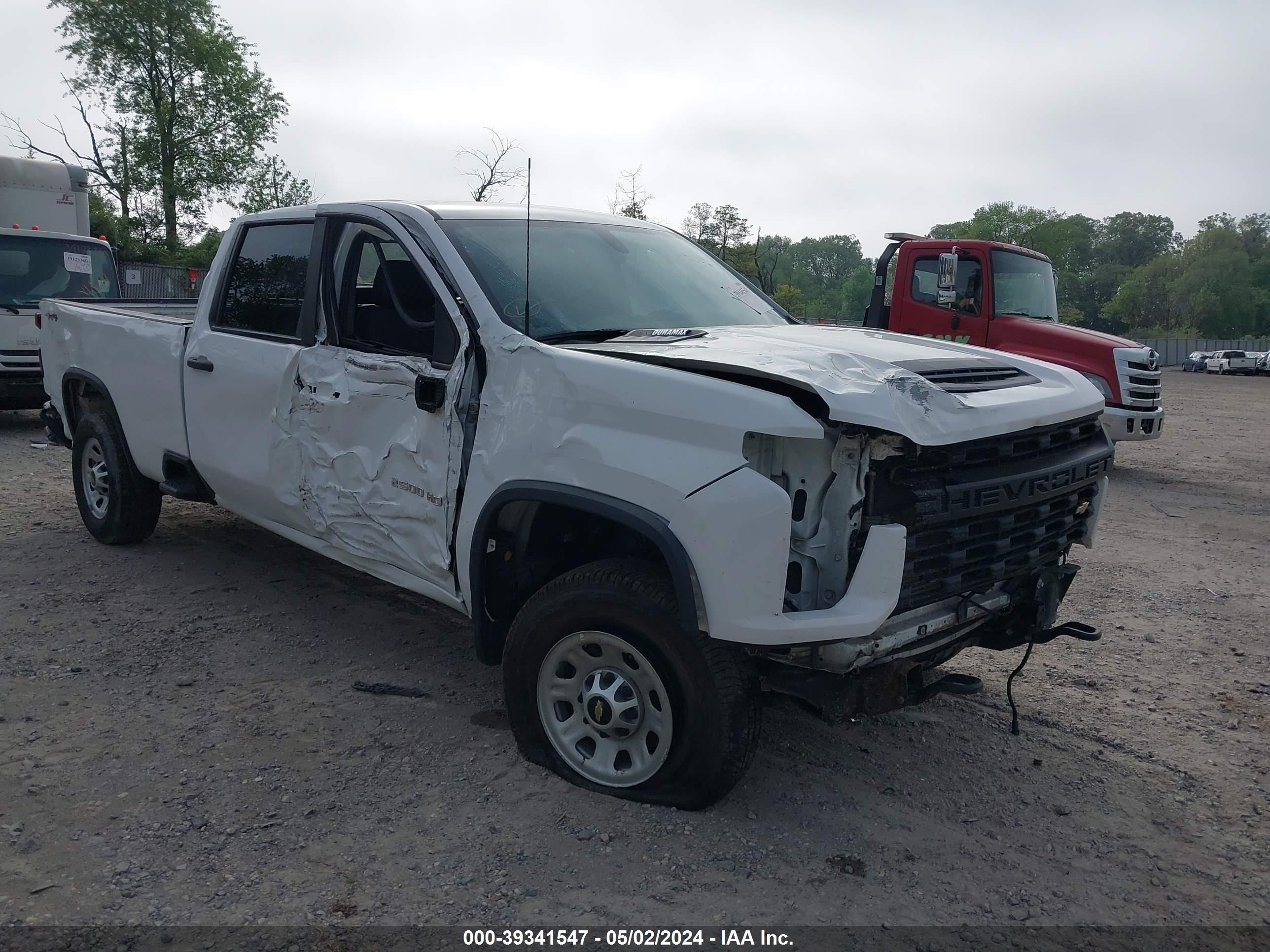 2021 Chevrolet Silverado 2500Hd 4Wd Long Bed Wt vin: 1GC1YLEYXMF112188