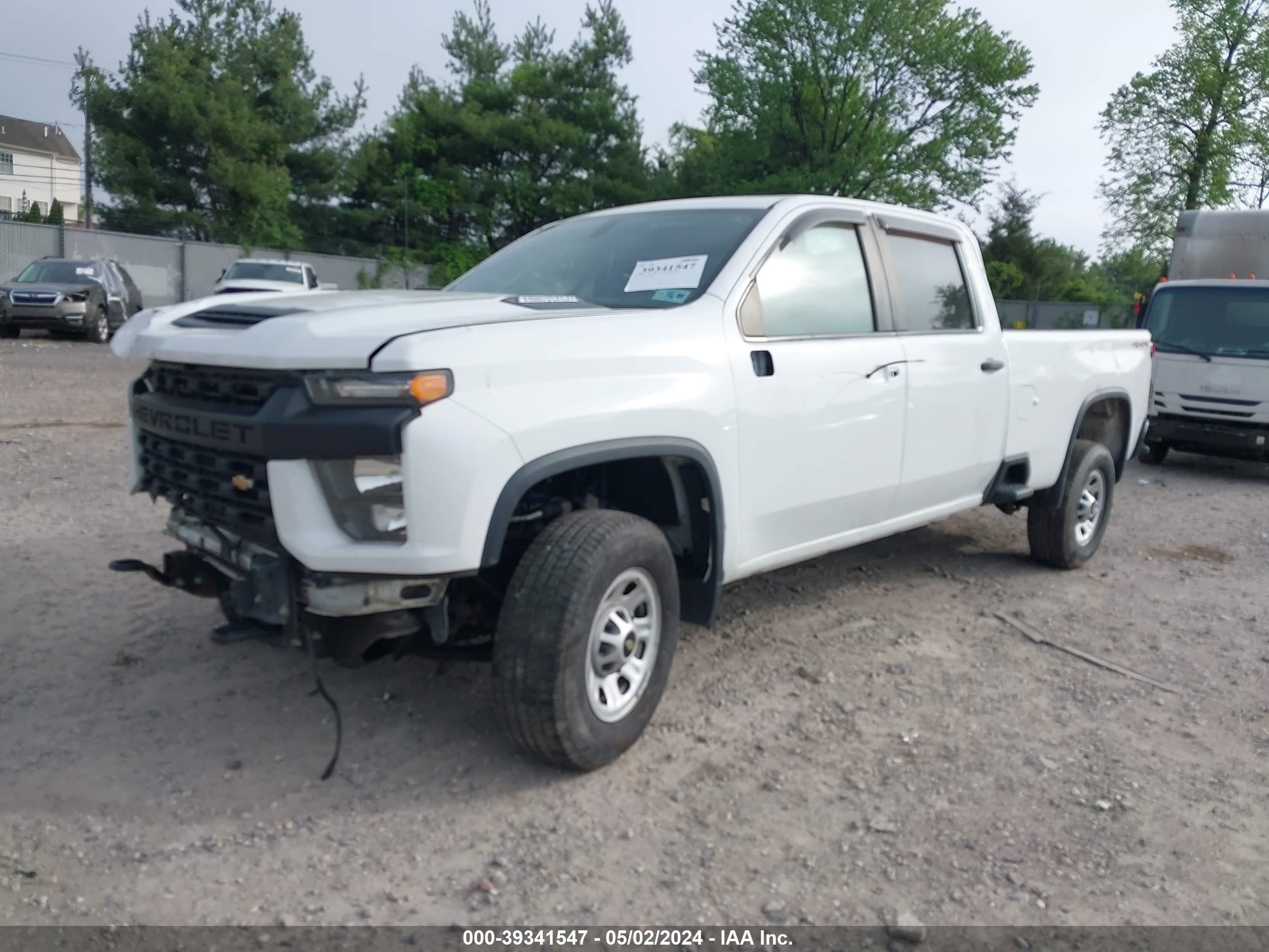 2021 Chevrolet Silverado 2500Hd 4Wd Long Bed Wt vin: 1GC1YLEYXMF112188