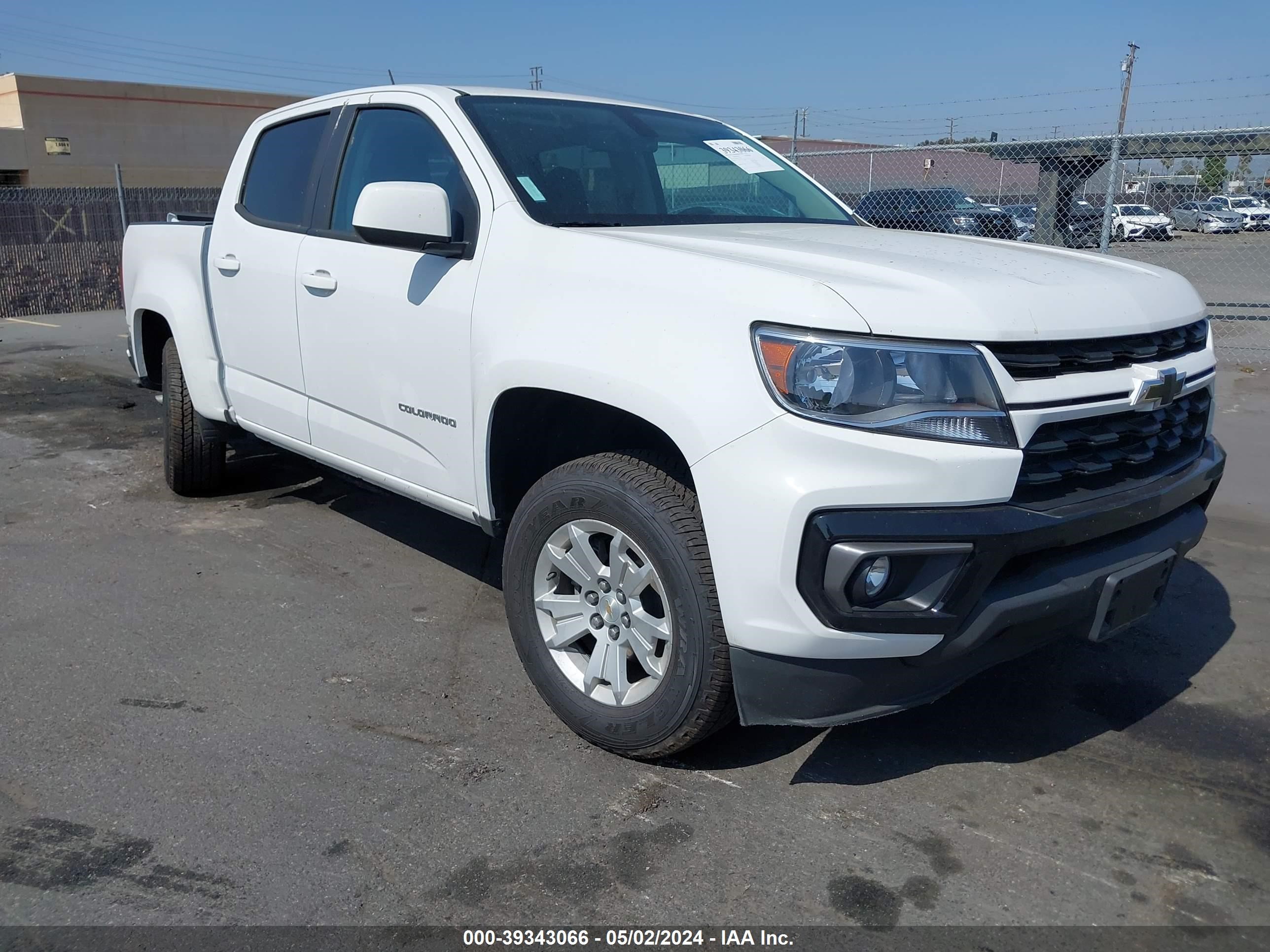 2022 Chevrolet Colorado 2Wd Short Box Lt vin: 1GCGSCEN8N1235469