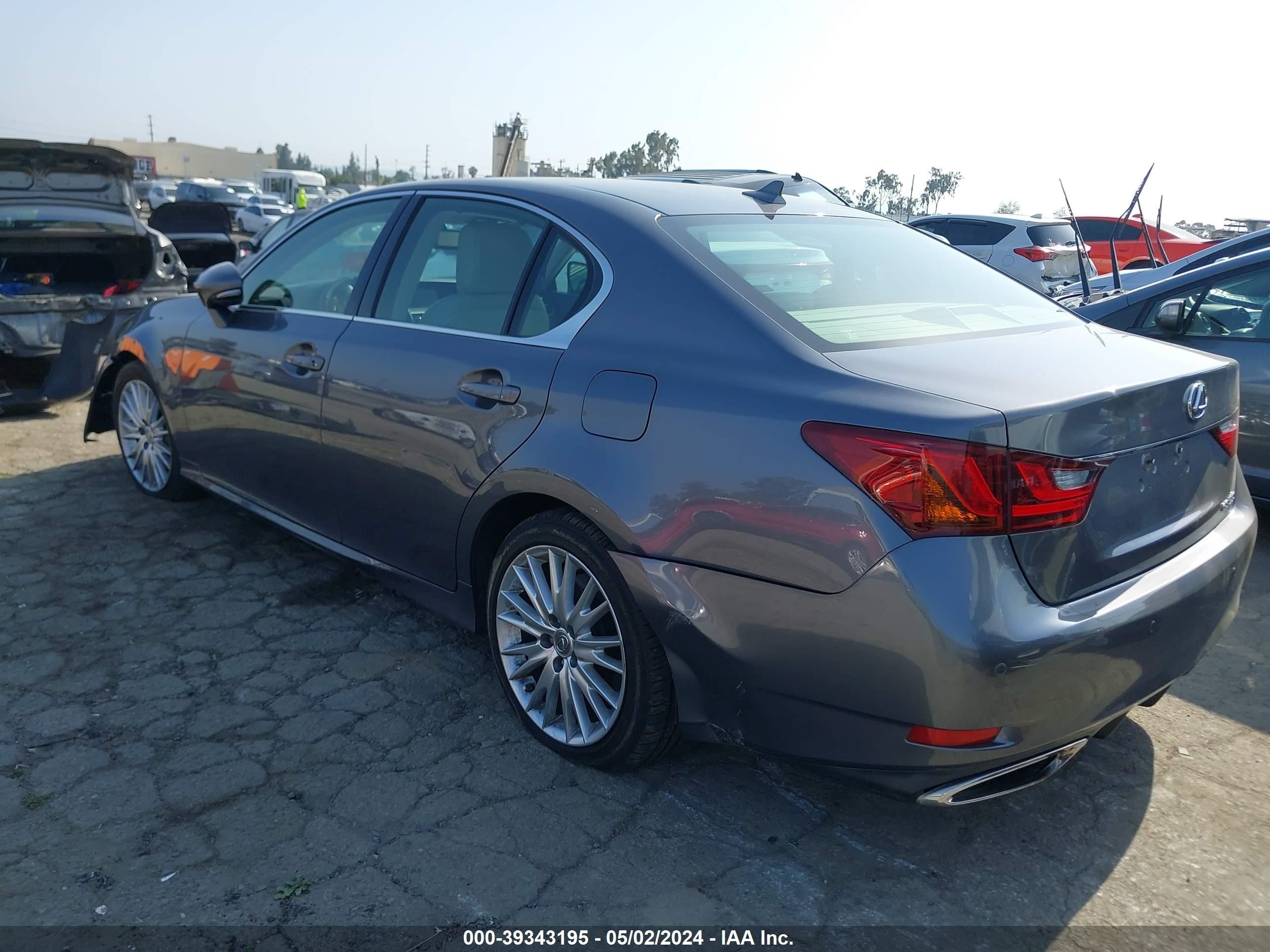 2013 Lexus Gs 350 vin: JTHBE1BL9D5004076