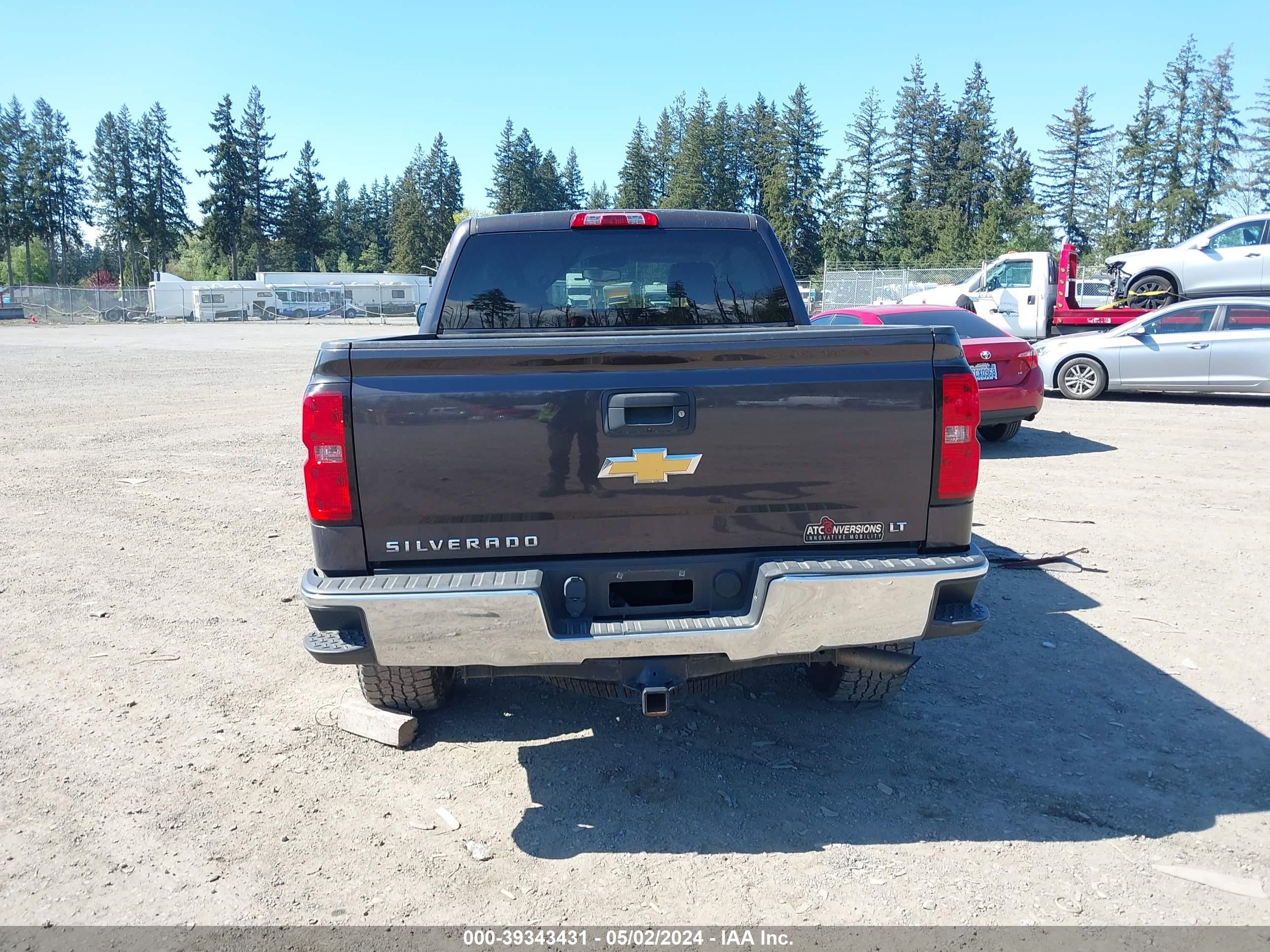 2016 Chevrolet Silverado 1500 1Lt vin: 3GCPCREC8GG130367