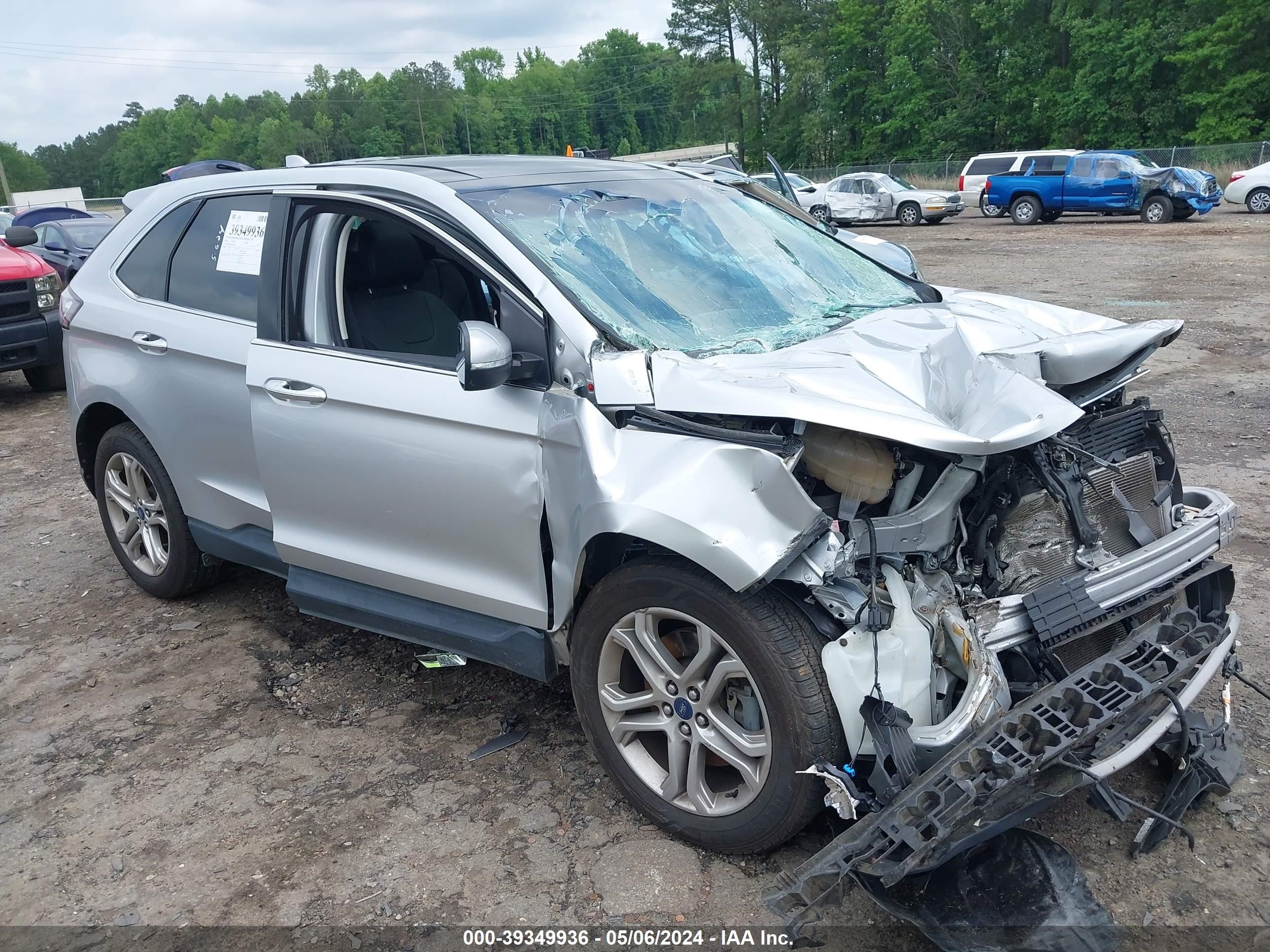 2018 Ford Edge Titanium vin: 2FMPK4K85JBC01682