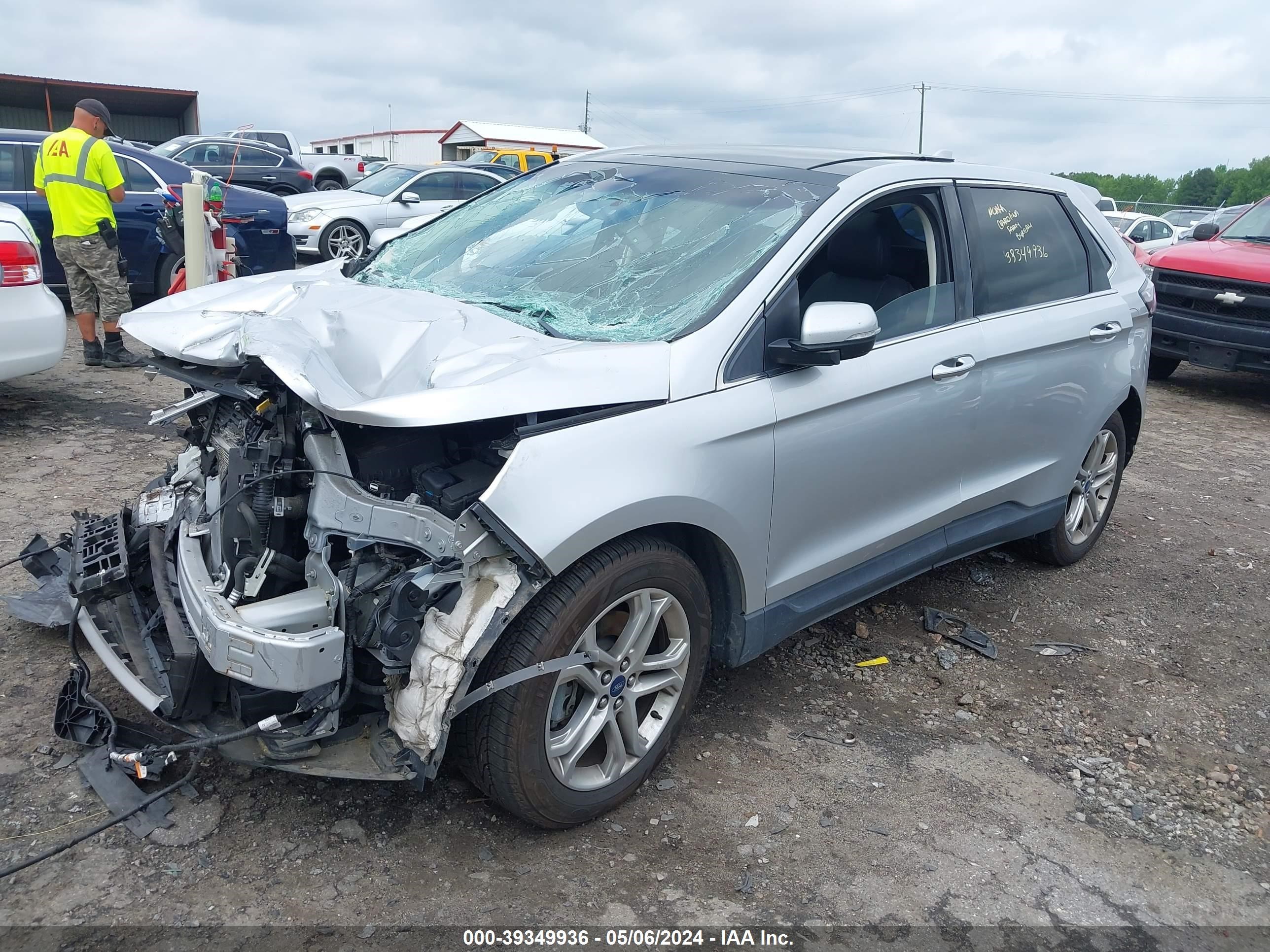 2018 Ford Edge Titanium vin: 2FMPK4K85JBC01682