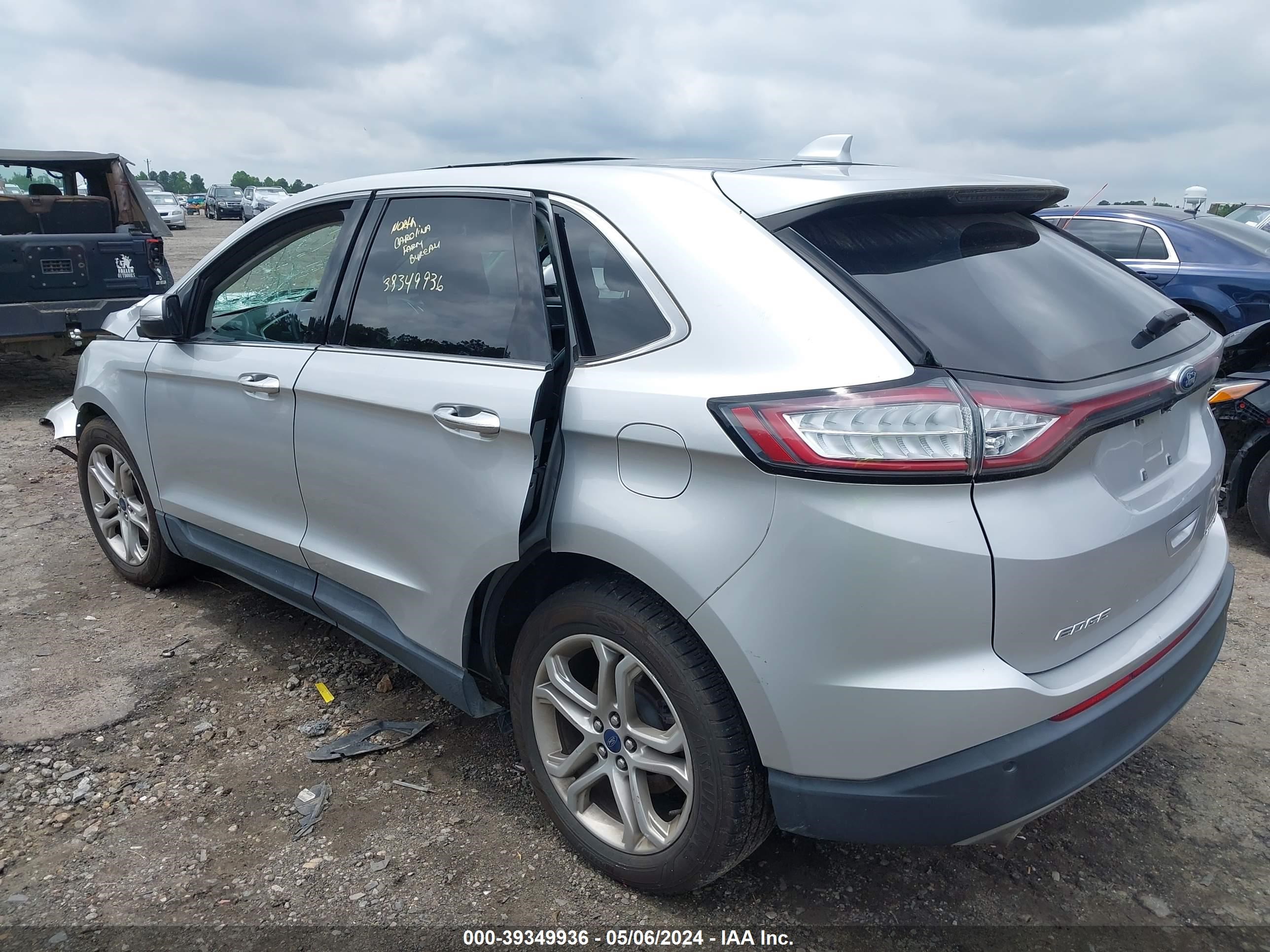 2018 Ford Edge Titanium vin: 2FMPK4K85JBC01682