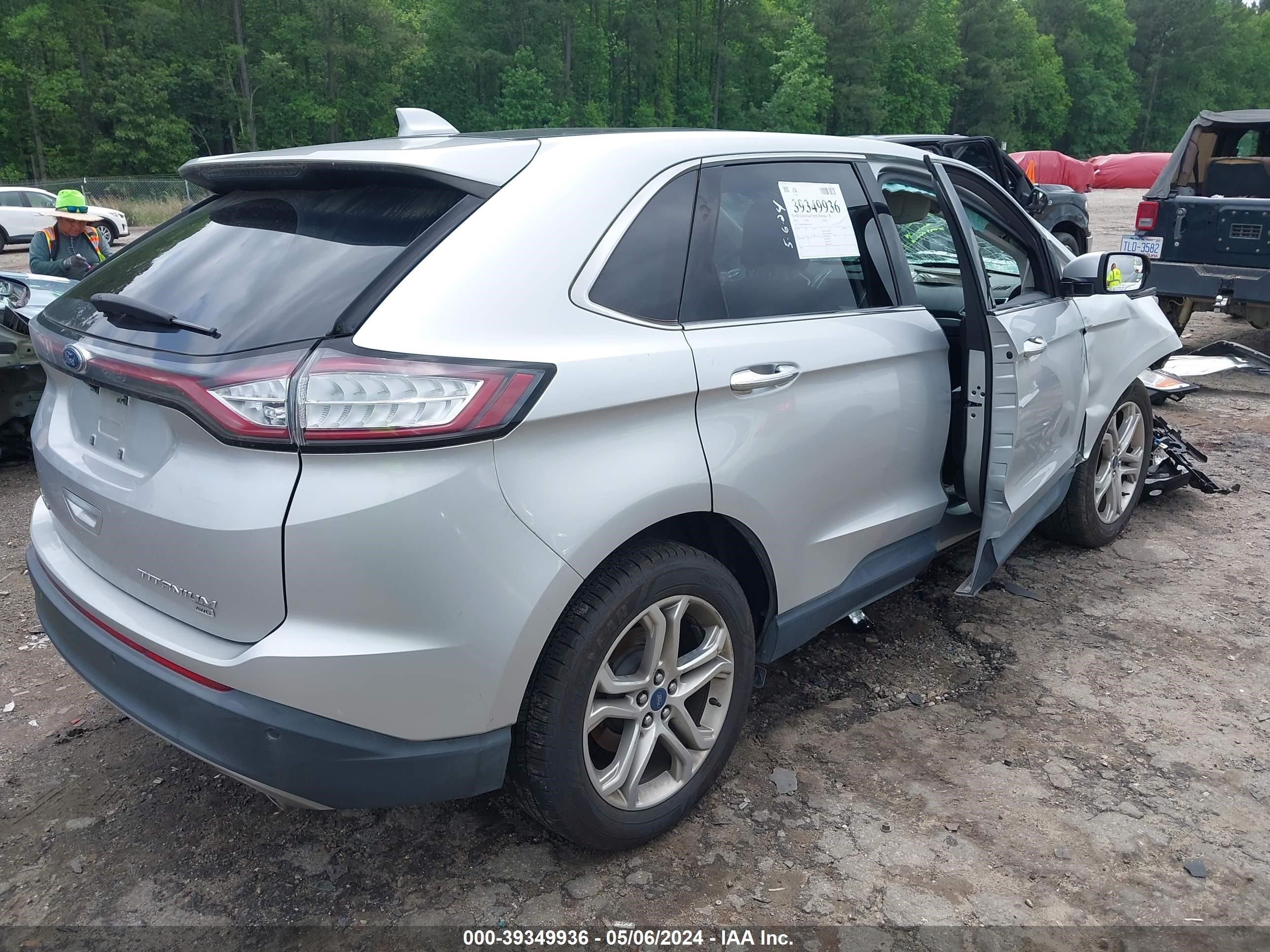 2018 Ford Edge Titanium vin: 2FMPK4K85JBC01682