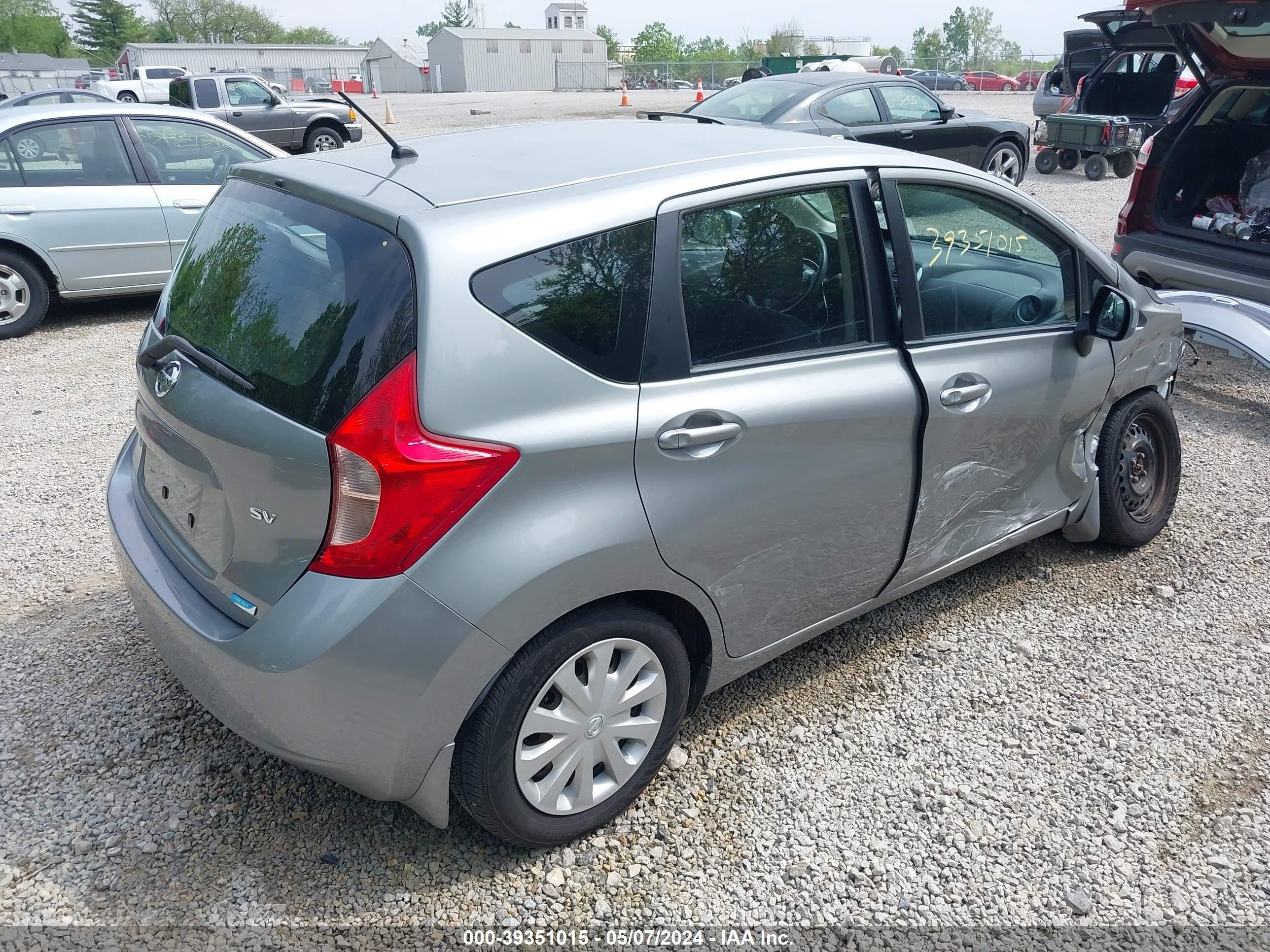 2014 Nissan Versa Note Sv vin: 3N1CE2CP7EL379577