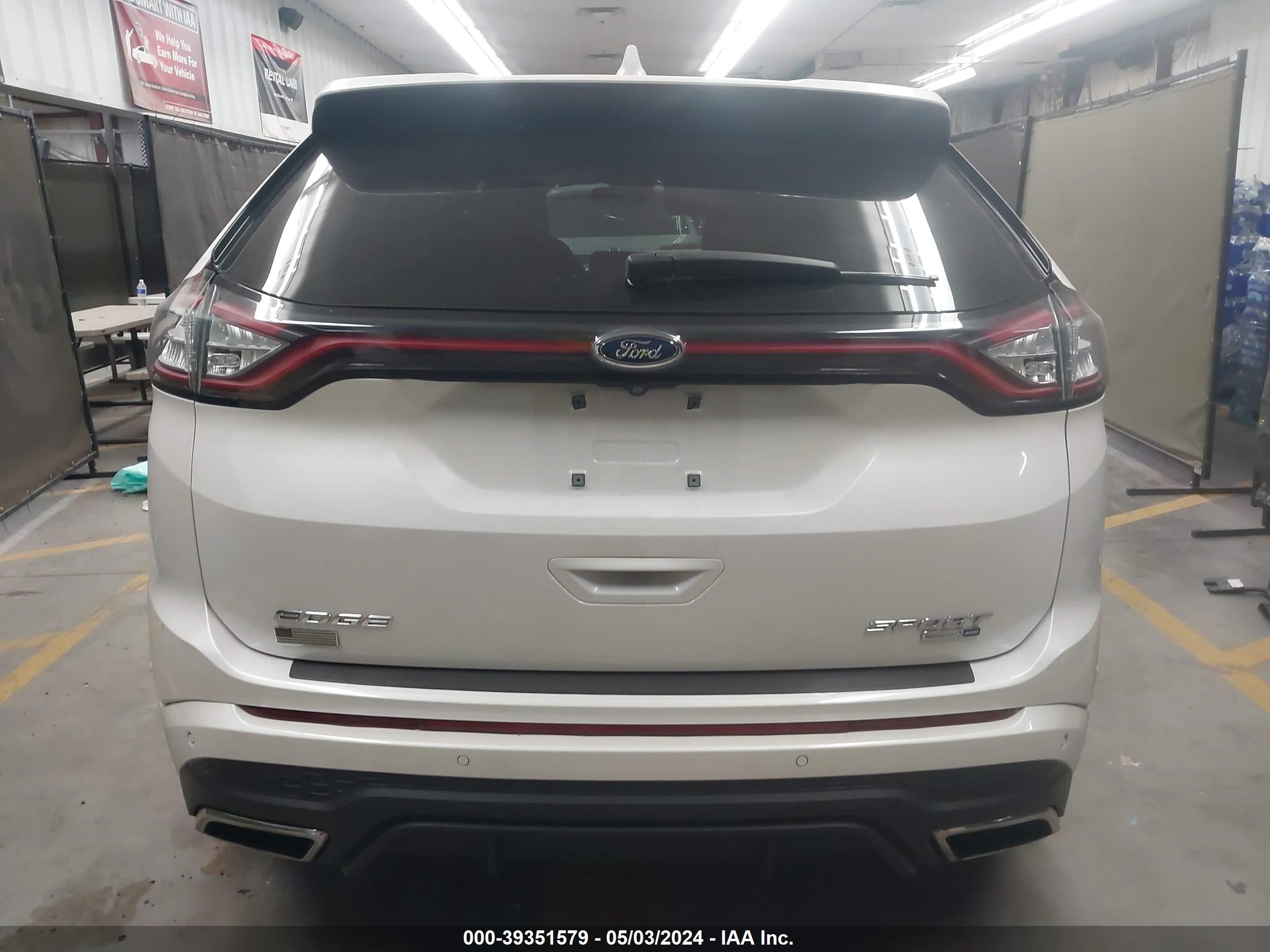 2016 Ford Edge Sport vin: 2FMPK4AP2GBB53284