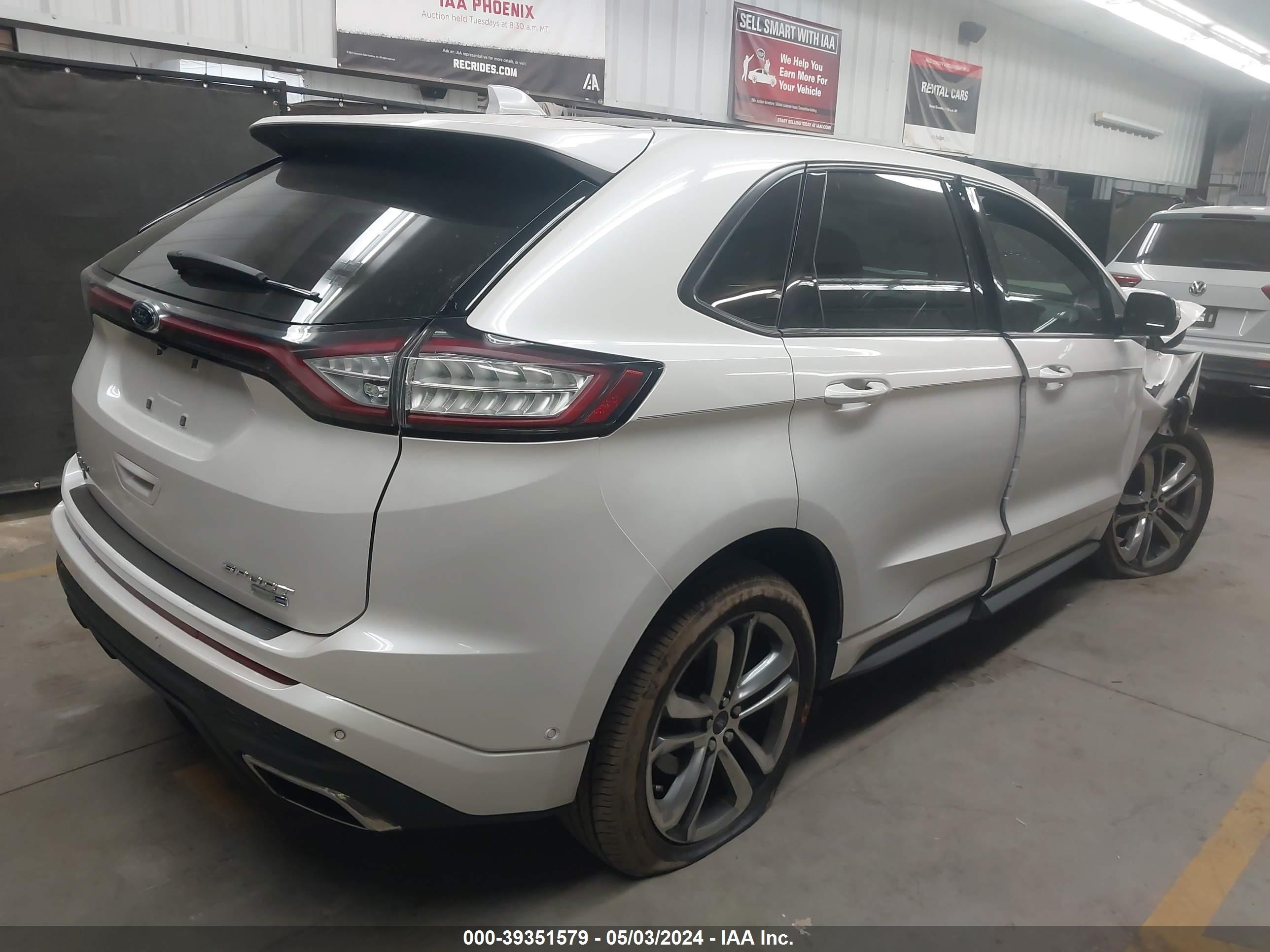 2016 Ford Edge Sport vin: 2FMPK4AP2GBB53284