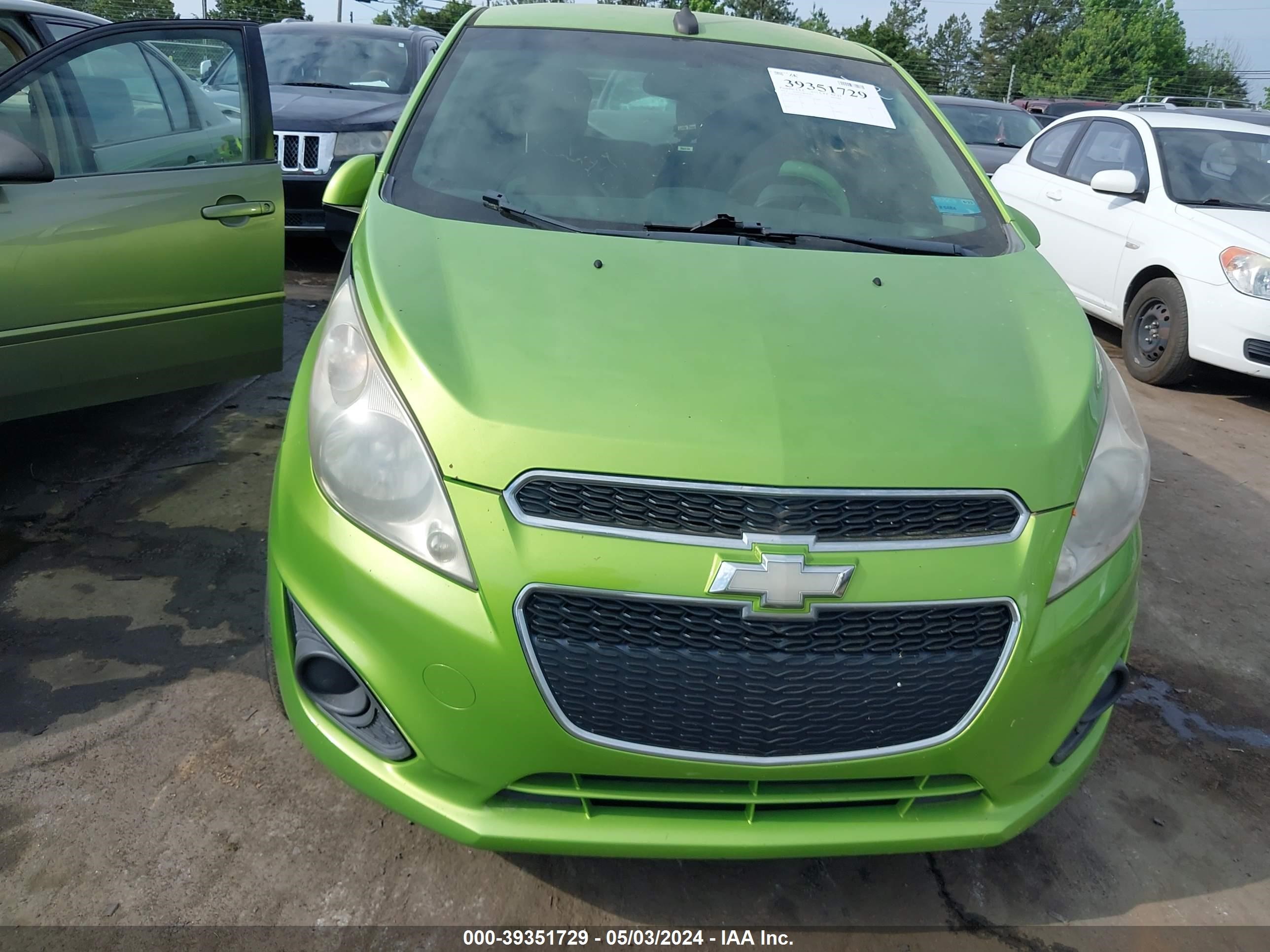 2014 Chevrolet Spark Ls Auto vin: KL8CB6S92EC531527