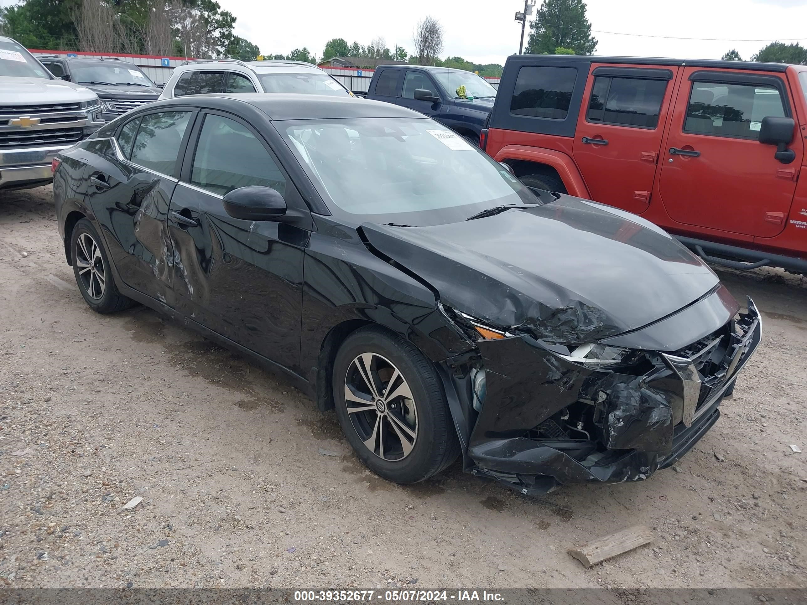 2021 Nissan Sentra Sv Xtronic Cvt vin: 3N1AB8CVXMY329307