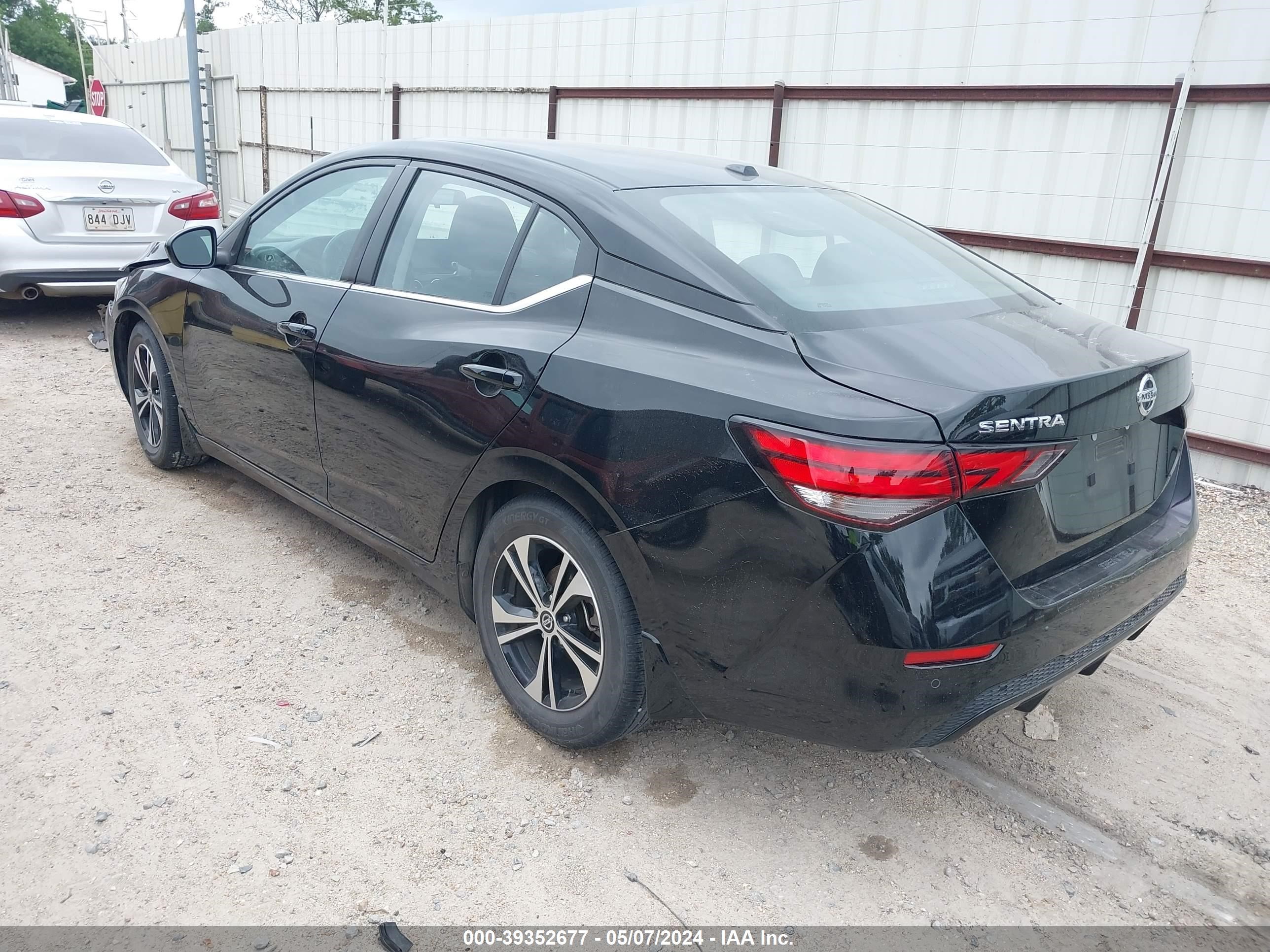 2021 Nissan Sentra Sv Xtronic Cvt vin: 3N1AB8CVXMY329307