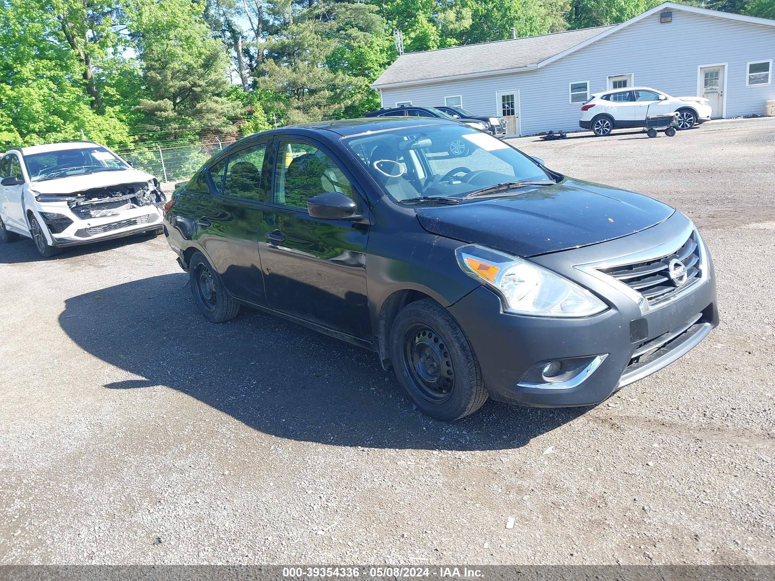 2017 Nissan Versa 1.6 S+ vin: 3N1CN7AP0HL804576