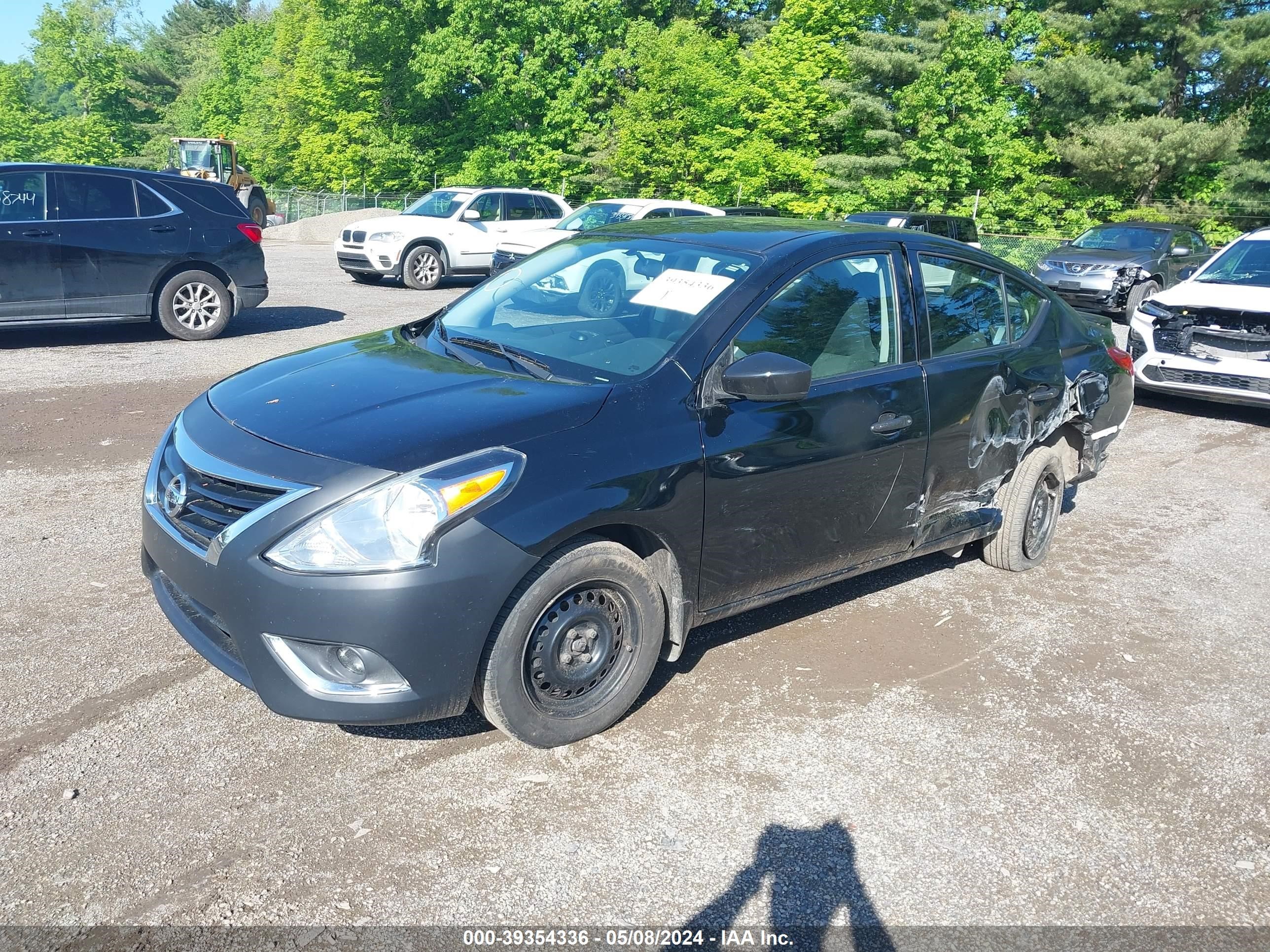 2017 Nissan Versa 1.6 S+ vin: 3N1CN7AP0HL804576