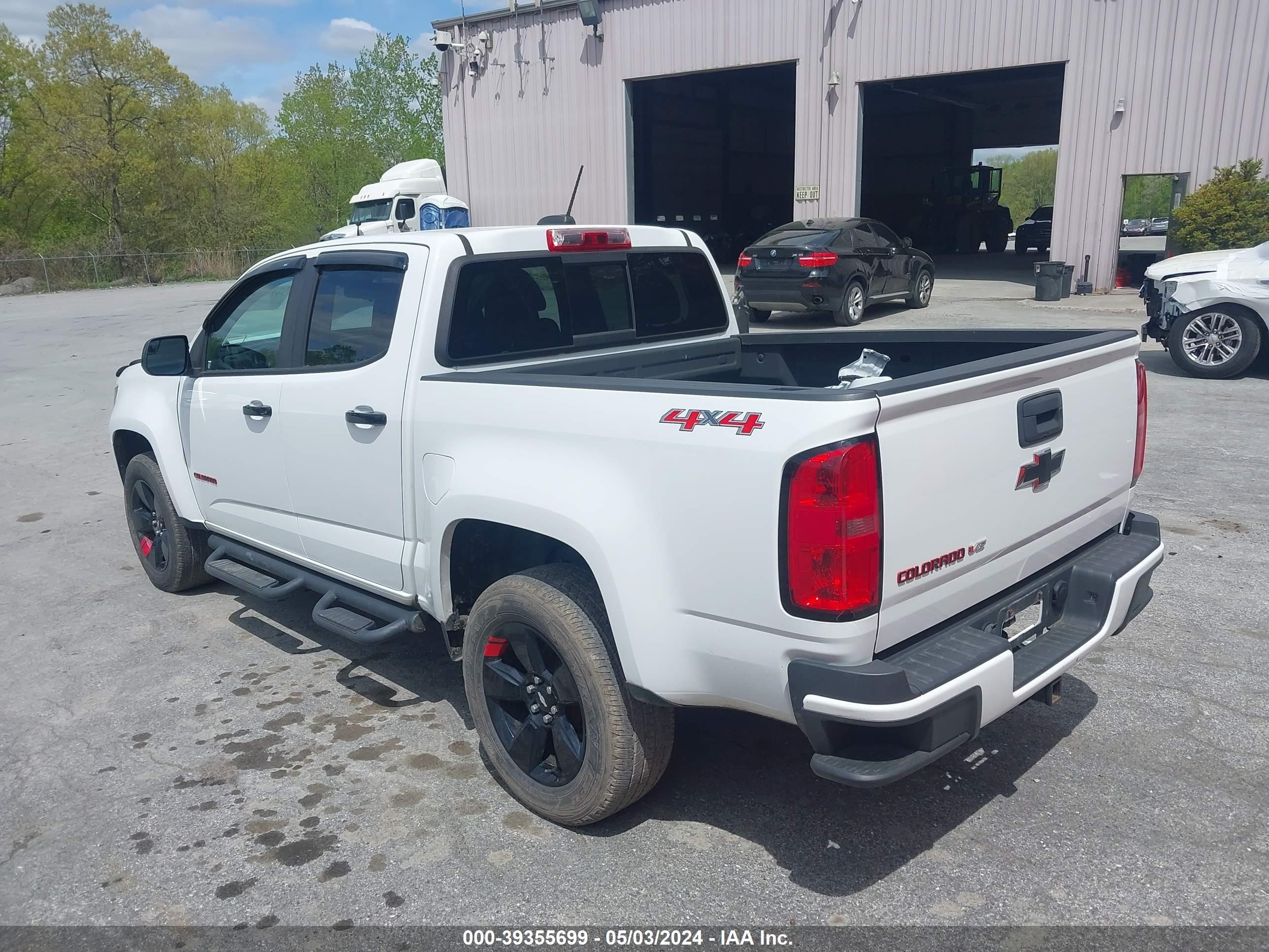 2018 Chevrolet Colorado Lt vin: 1GCGTCEN7J1122104