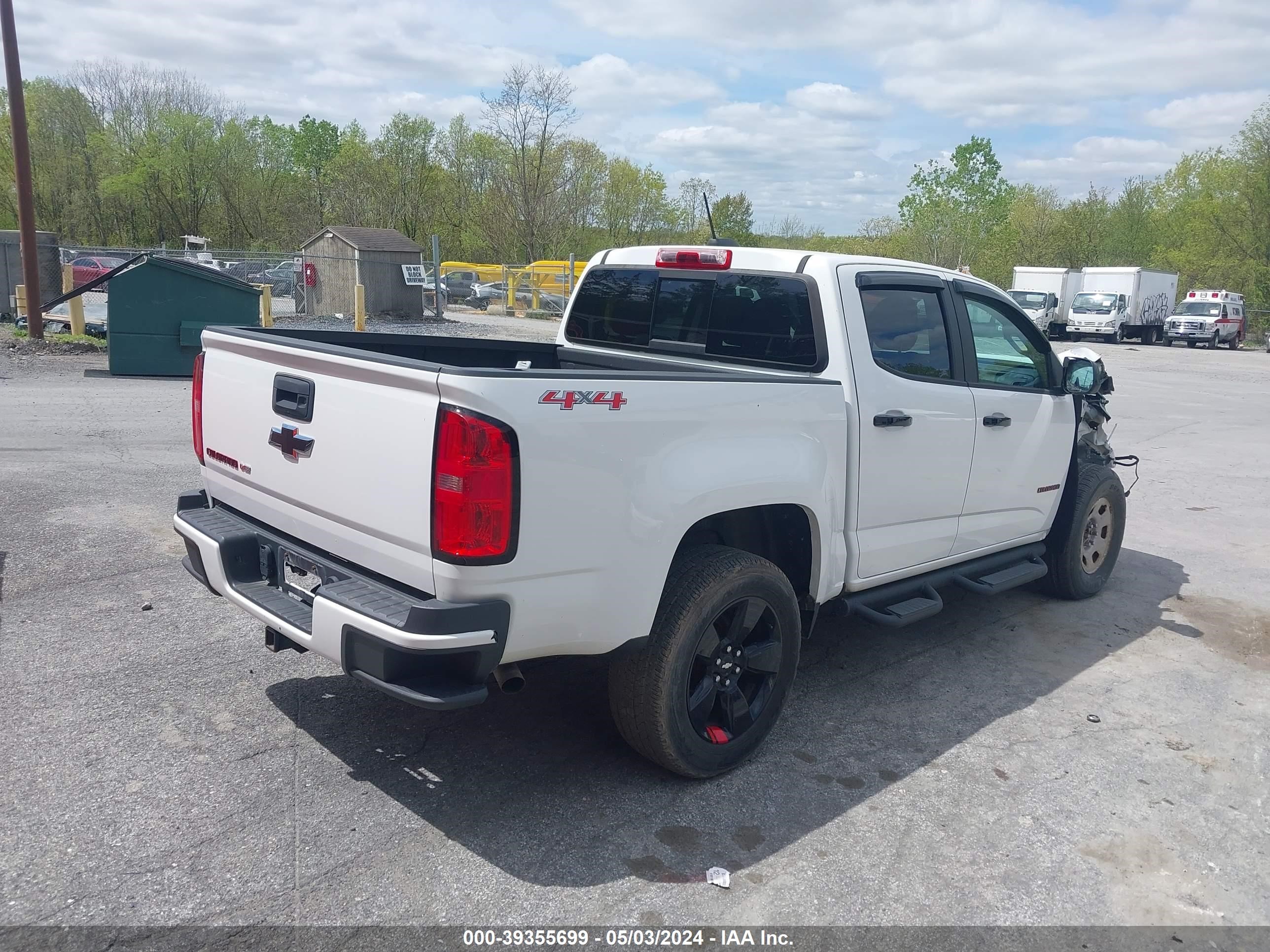 2018 Chevrolet Colorado Lt vin: 1GCGTCEN7J1122104