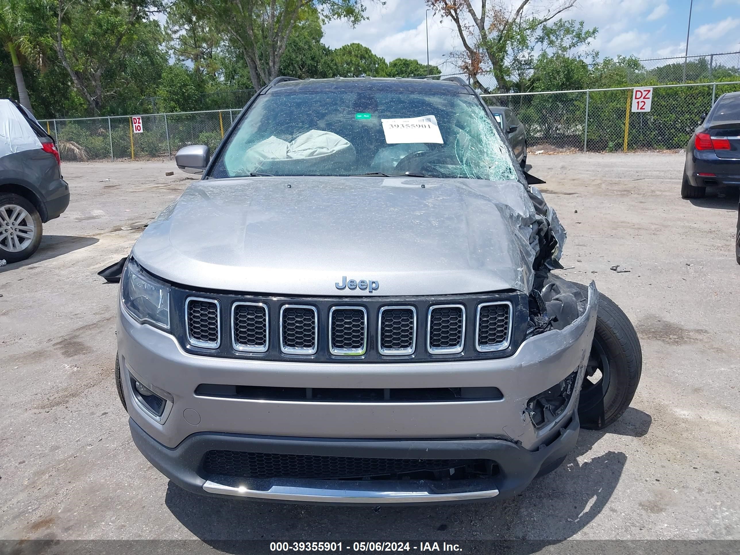 2020 Jeep Compass Limited Fwd vin: 3C4NJCCB8LT140497