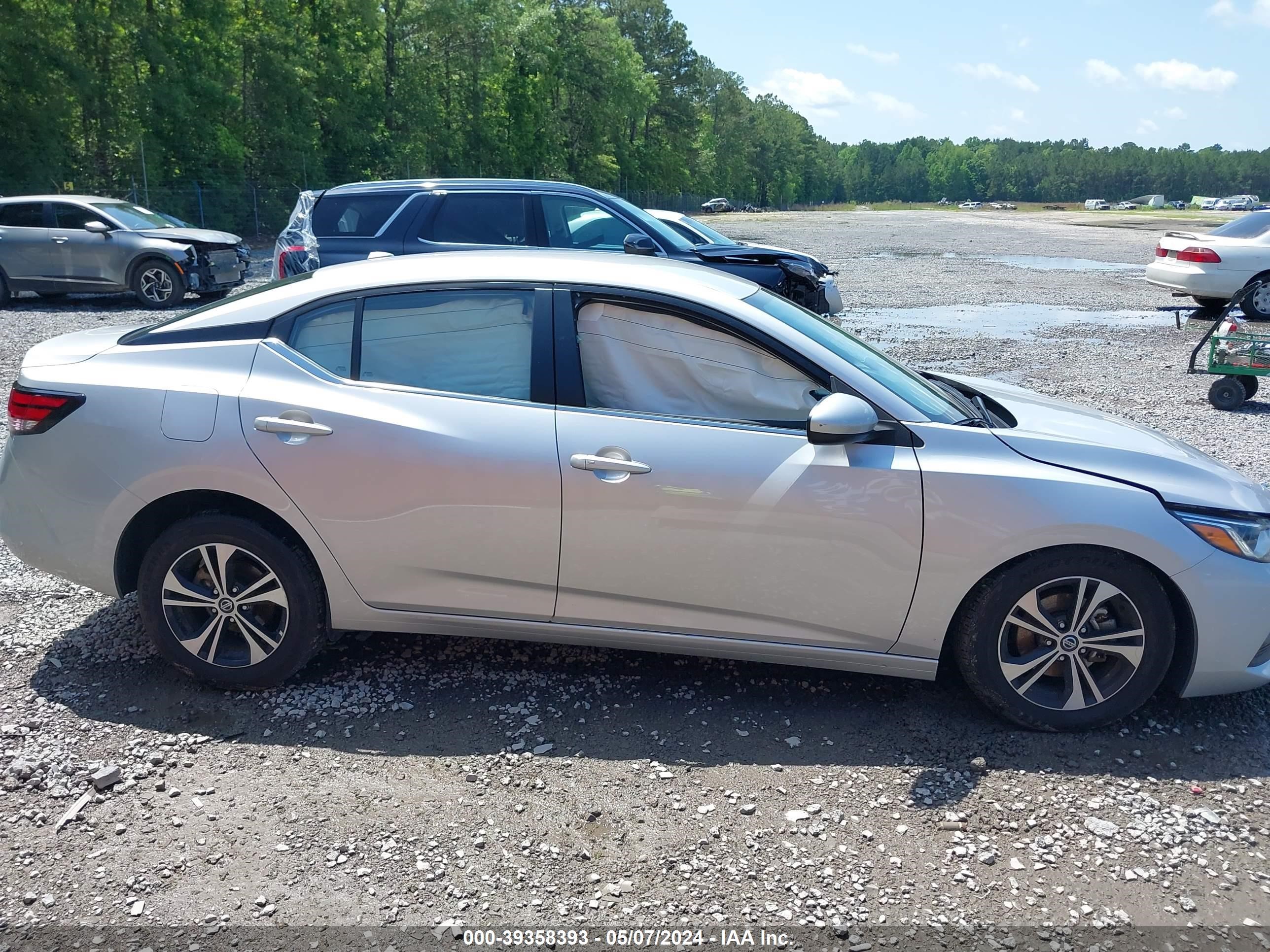 2022 Nissan Sentra Sv Xtronic Cvt vin: 3N1AB8CV3NY254659