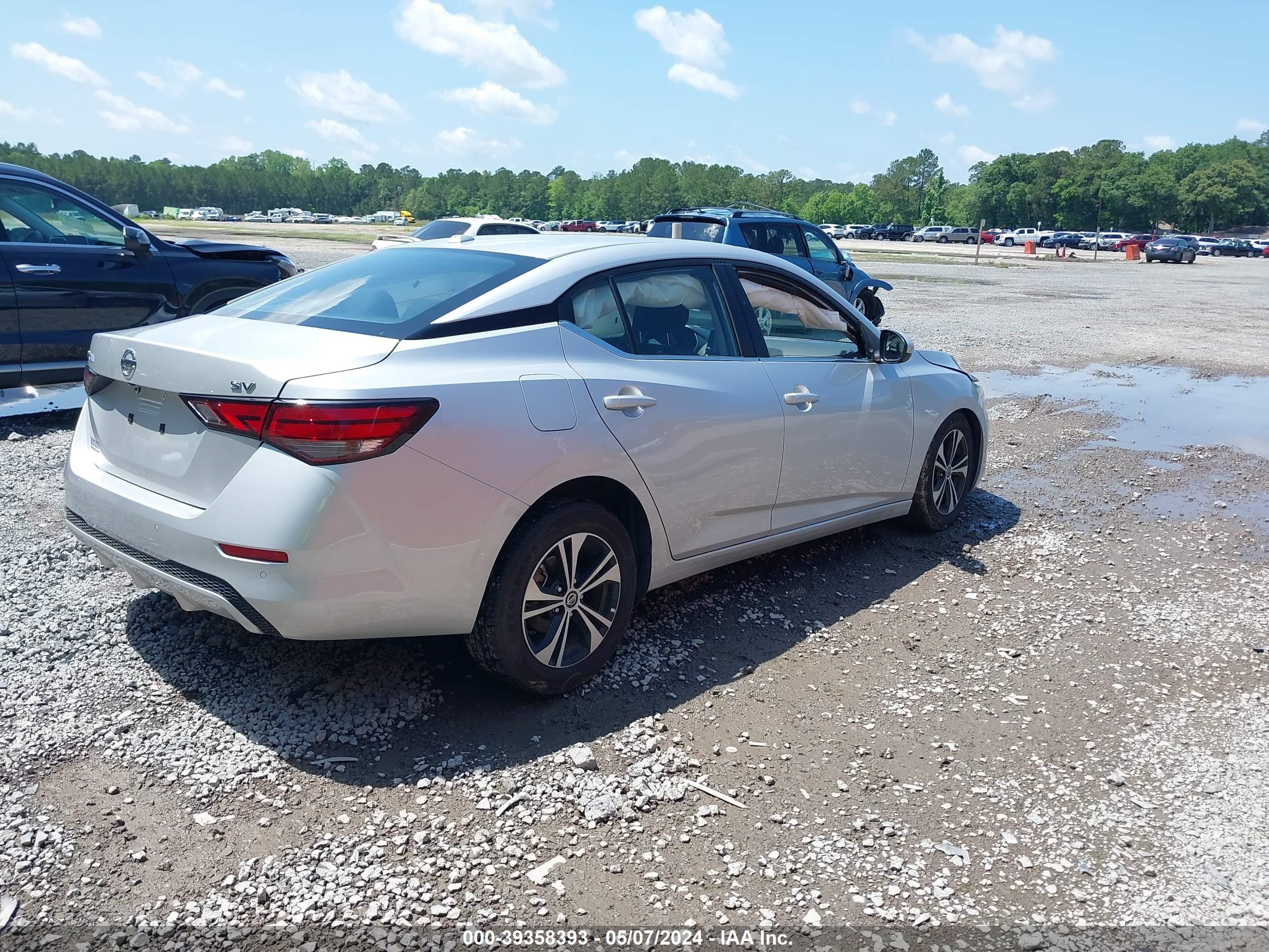 2022 Nissan Sentra Sv Xtronic Cvt vin: 3N1AB8CV3NY254659