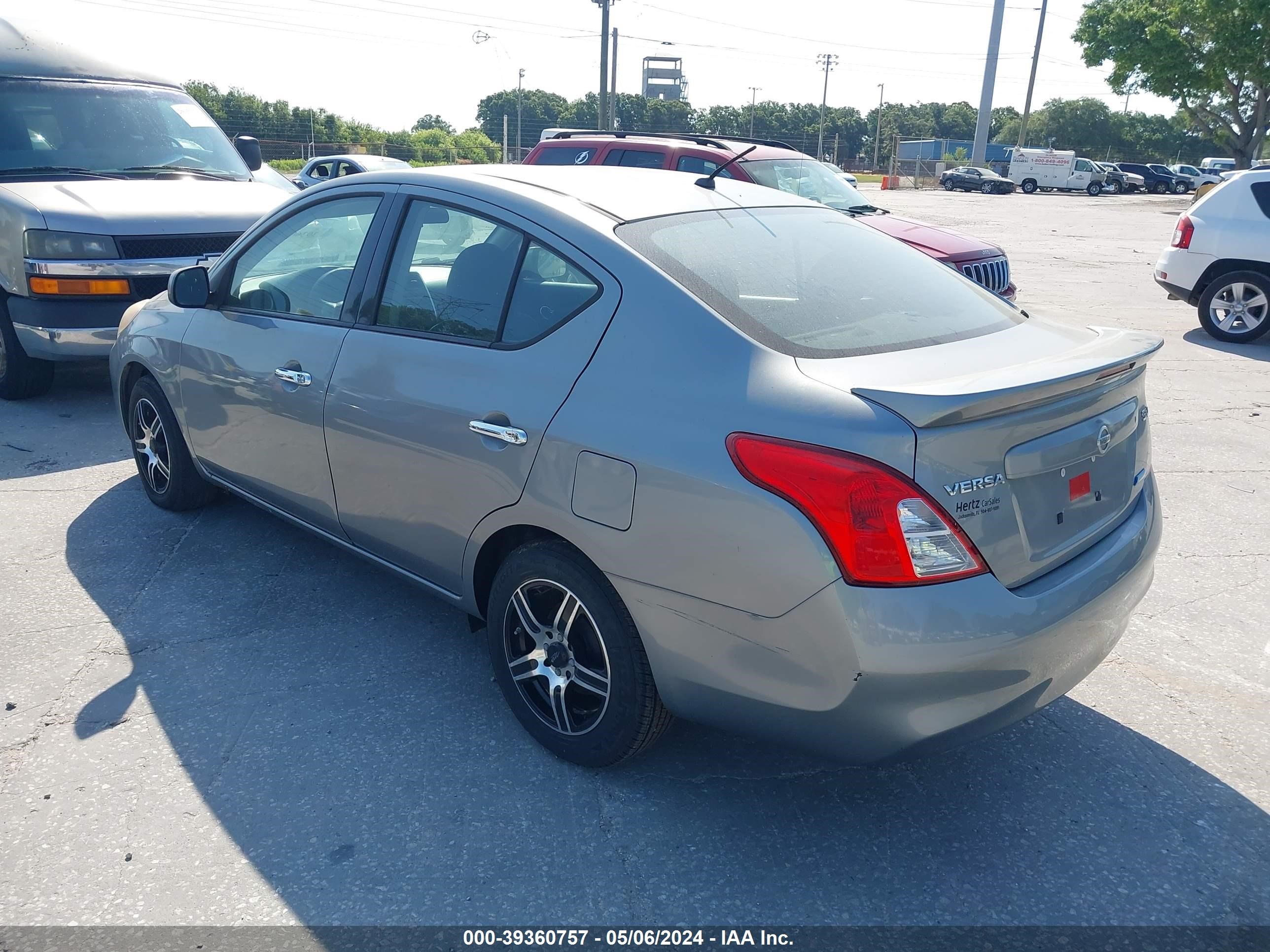 2014 Nissan Versa 1.6 Sv vin: 3N1CN7APXEL824281